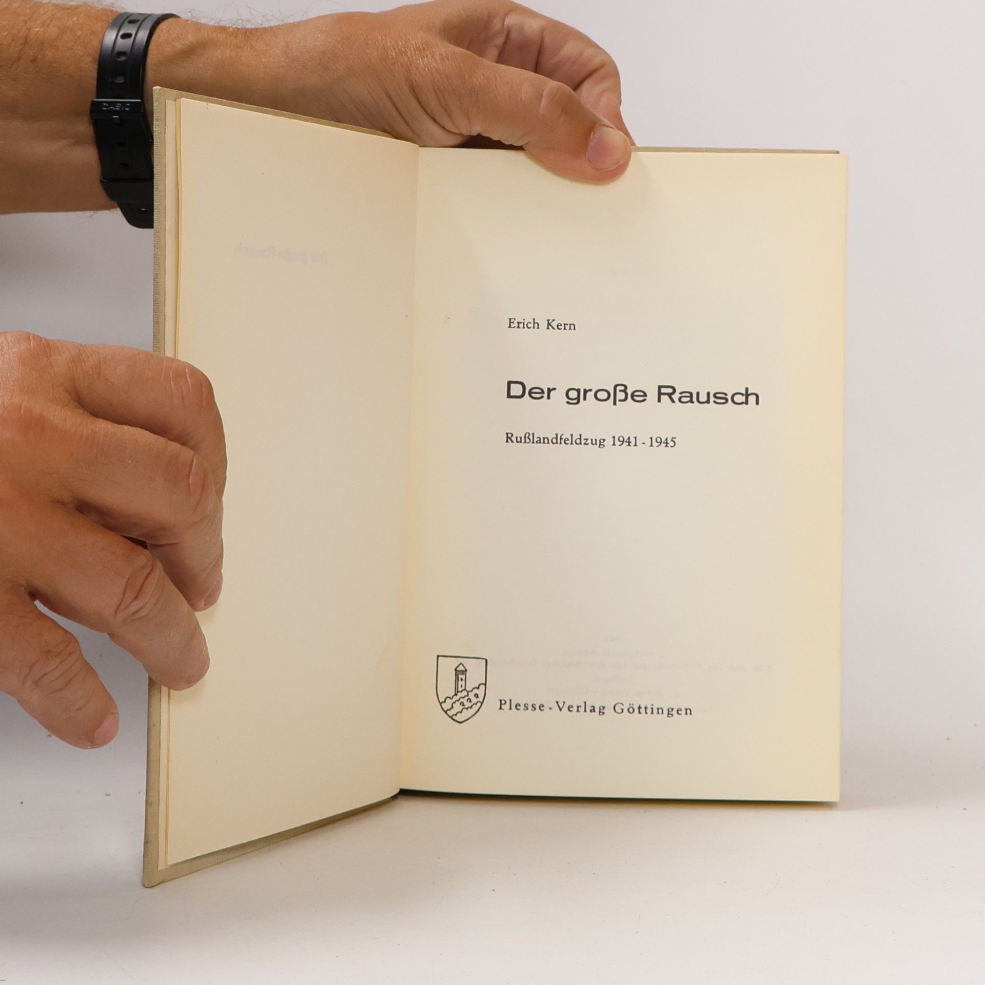 Erich Kern Der große Rausch