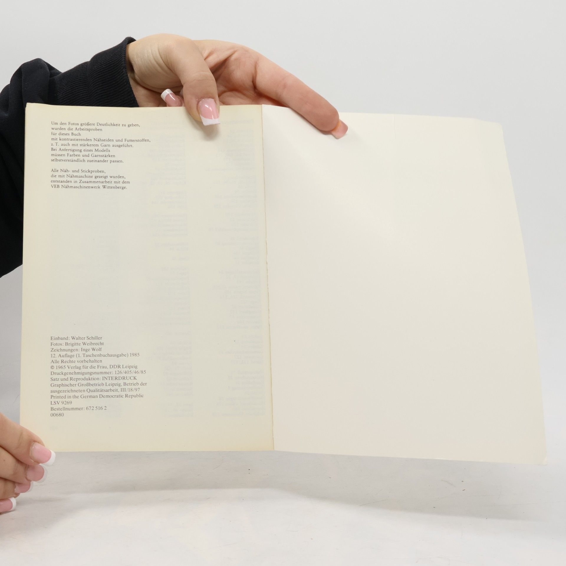 Walter Schiller Unser Schneiderbuch Für Sie zum Lernen und zum Nachschlagen