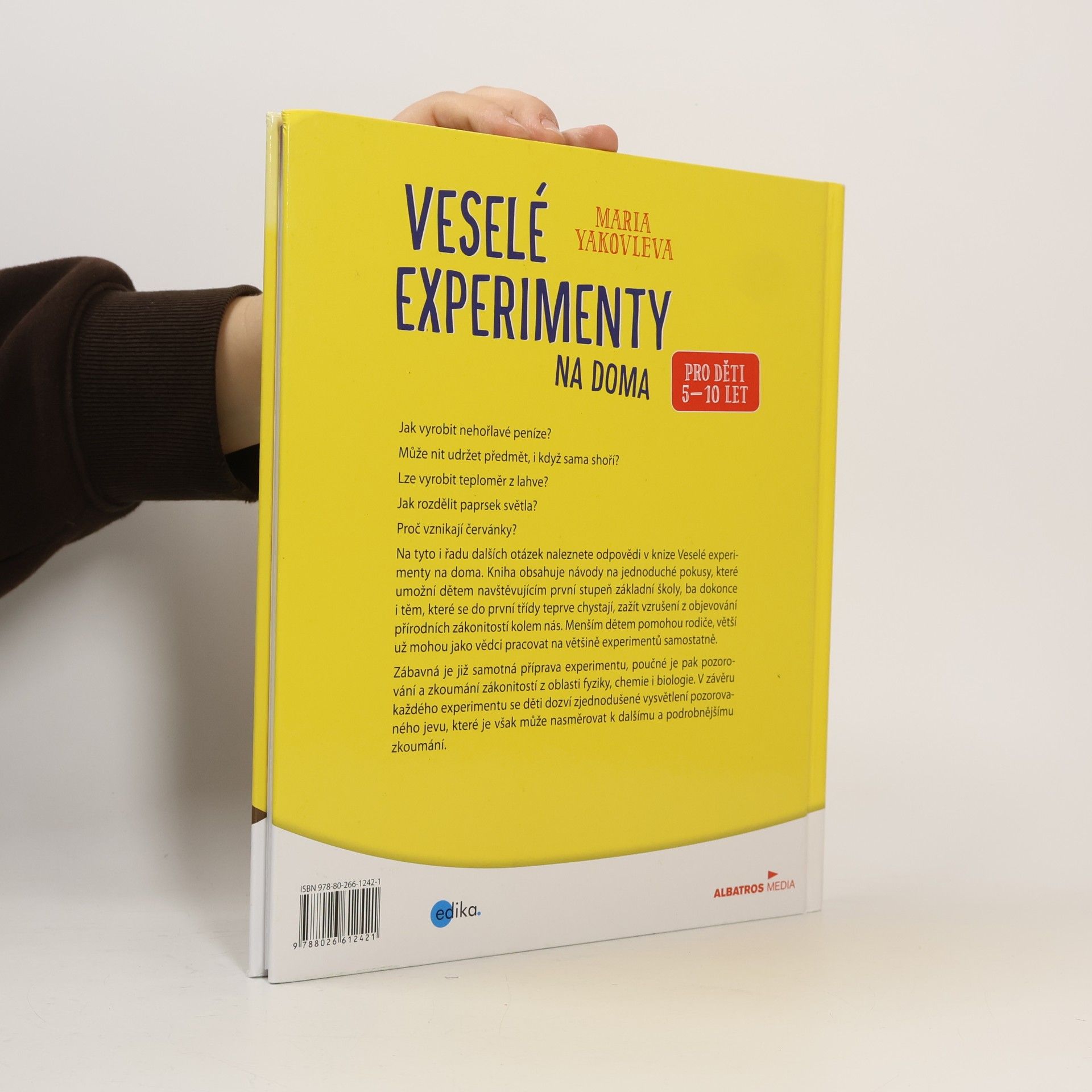 Marija Aleksandrovna Jakovleva Veselé experimenty na doma