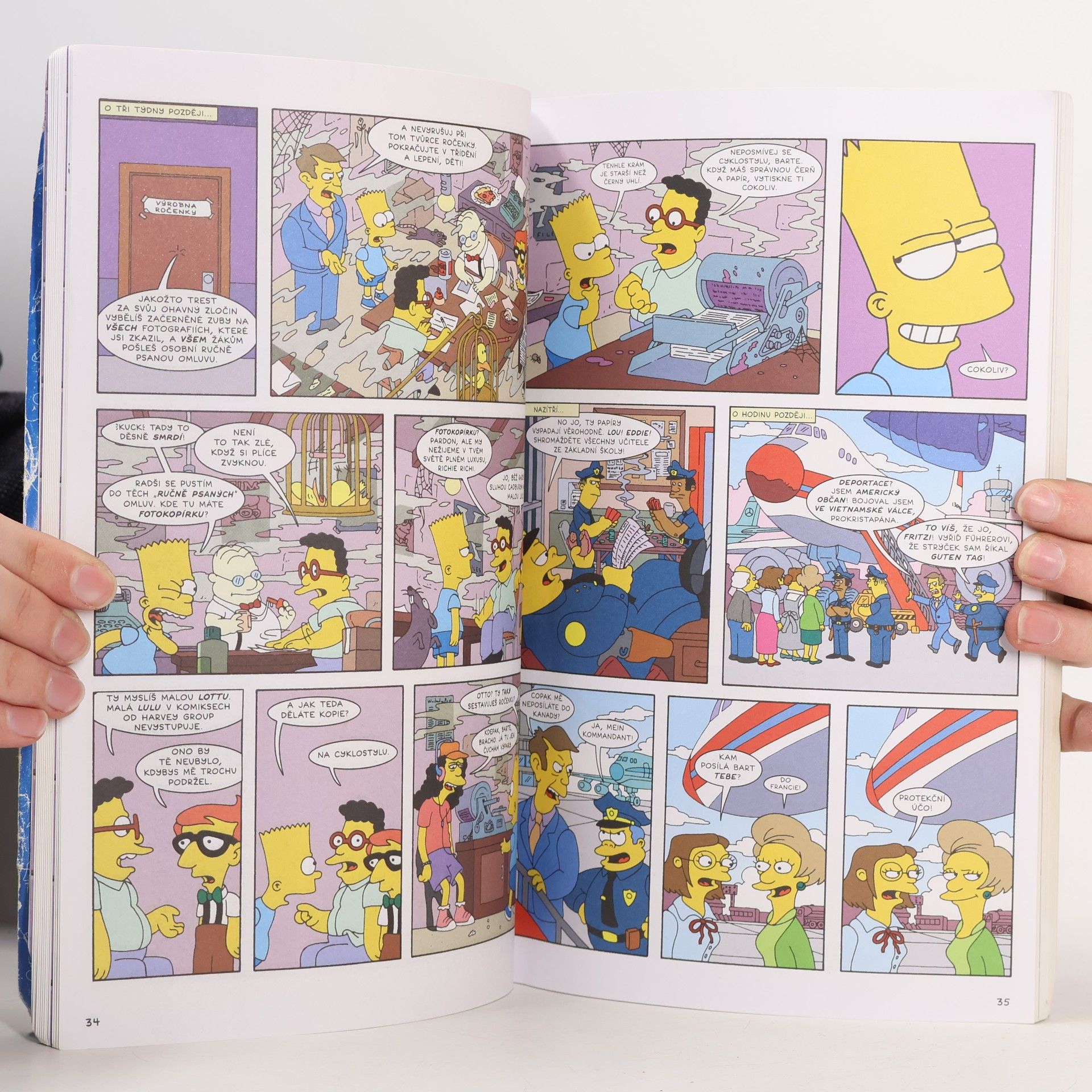 Matt Groening Simpsonovi, Komiksové šílenství