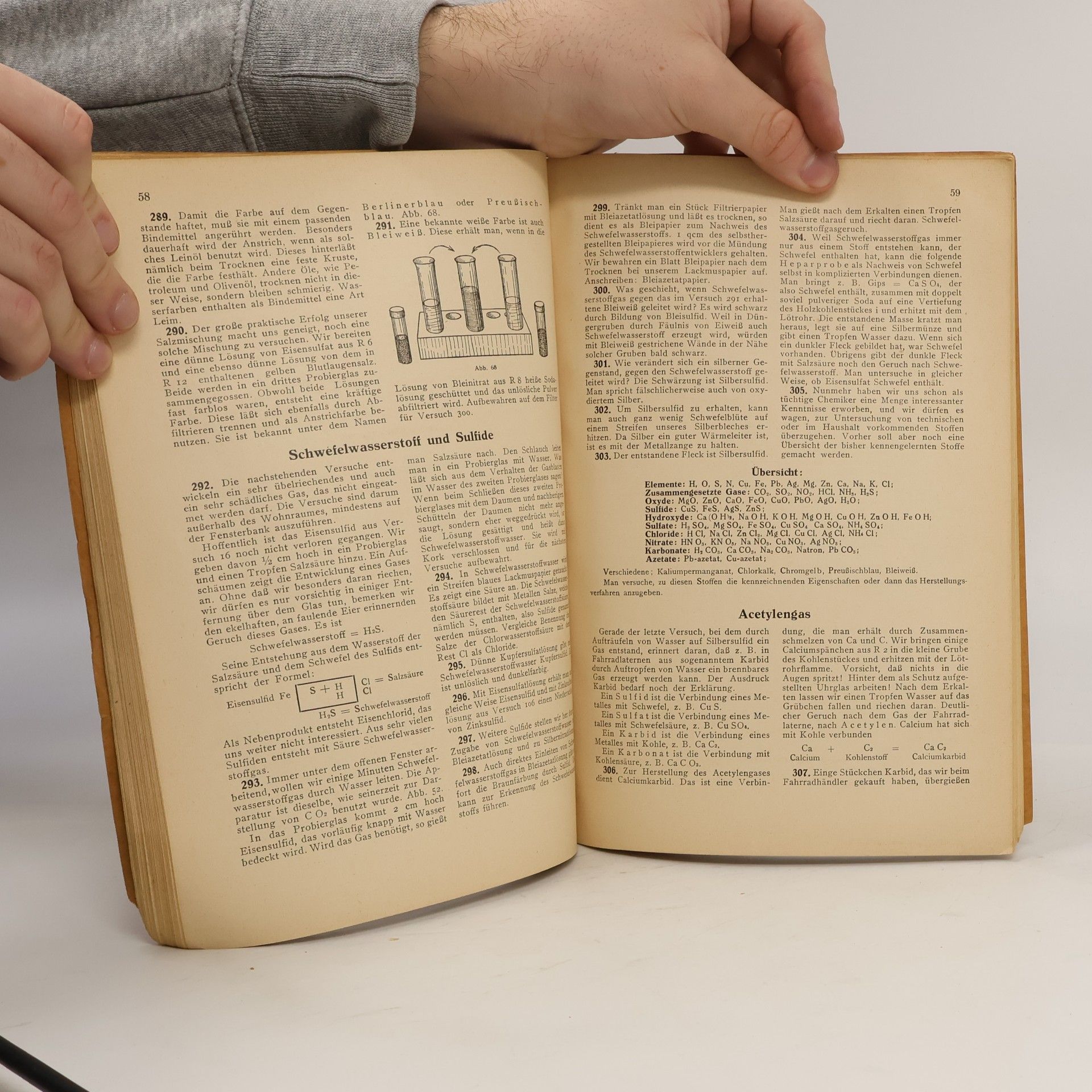 Wilhelm Fröhlich Anleitung zum Gebrauch des Kosmos-Baukasten Chemie