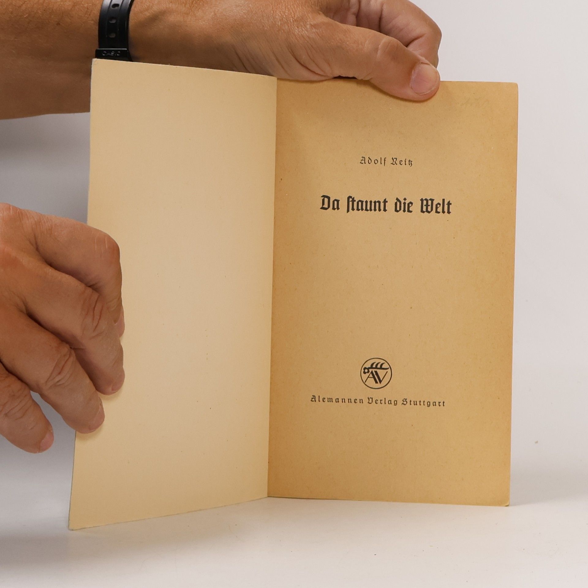 Adolf Reitz Da staunt die Welt