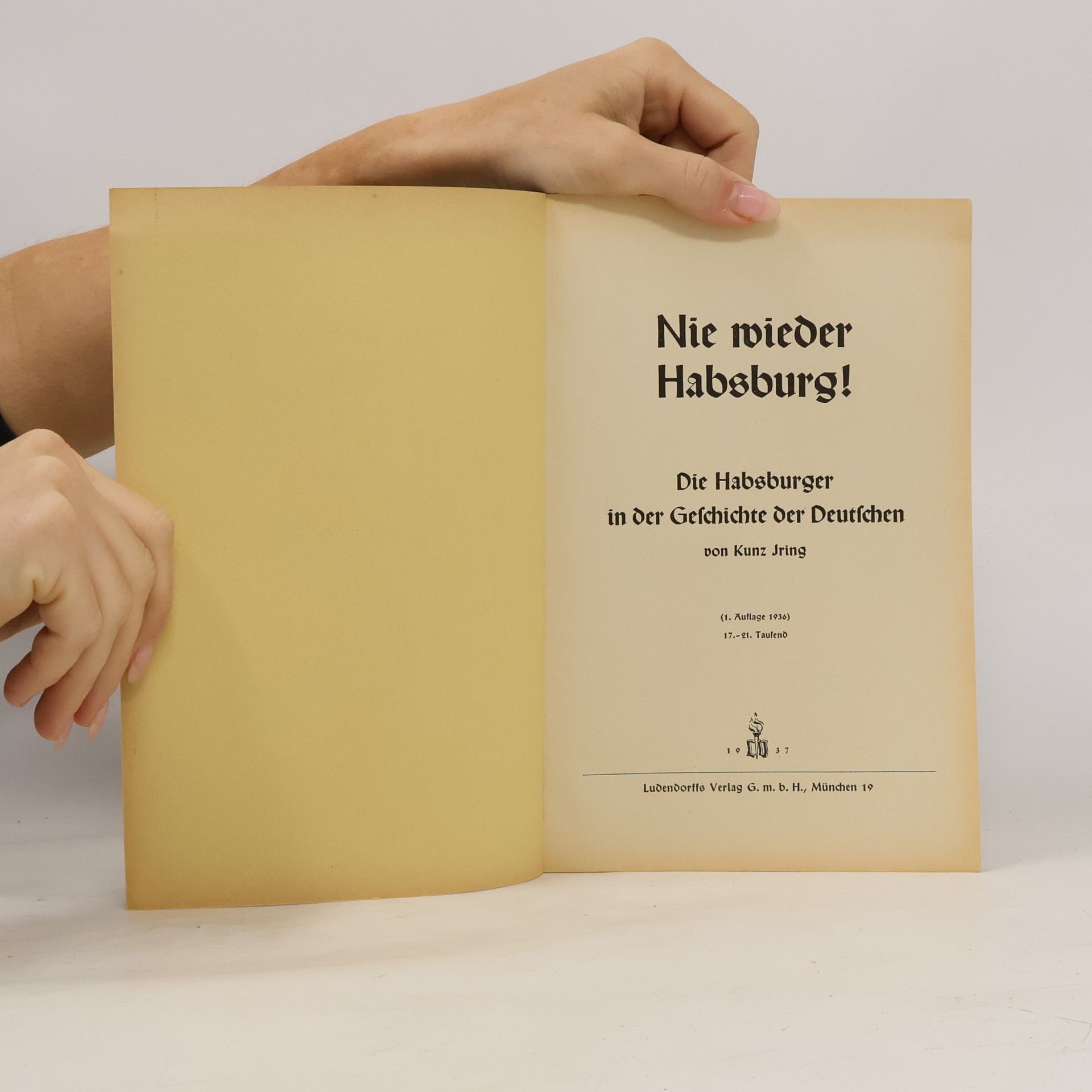 Kunz Jring Die wieder Habsburg!