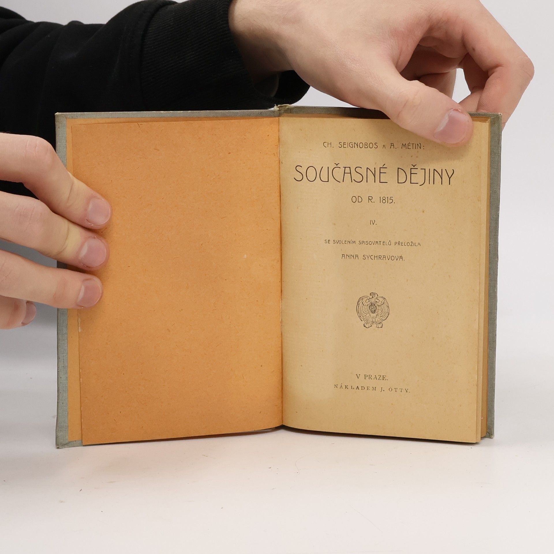 Ch. Seignobos Současné dějiny od r. 1815