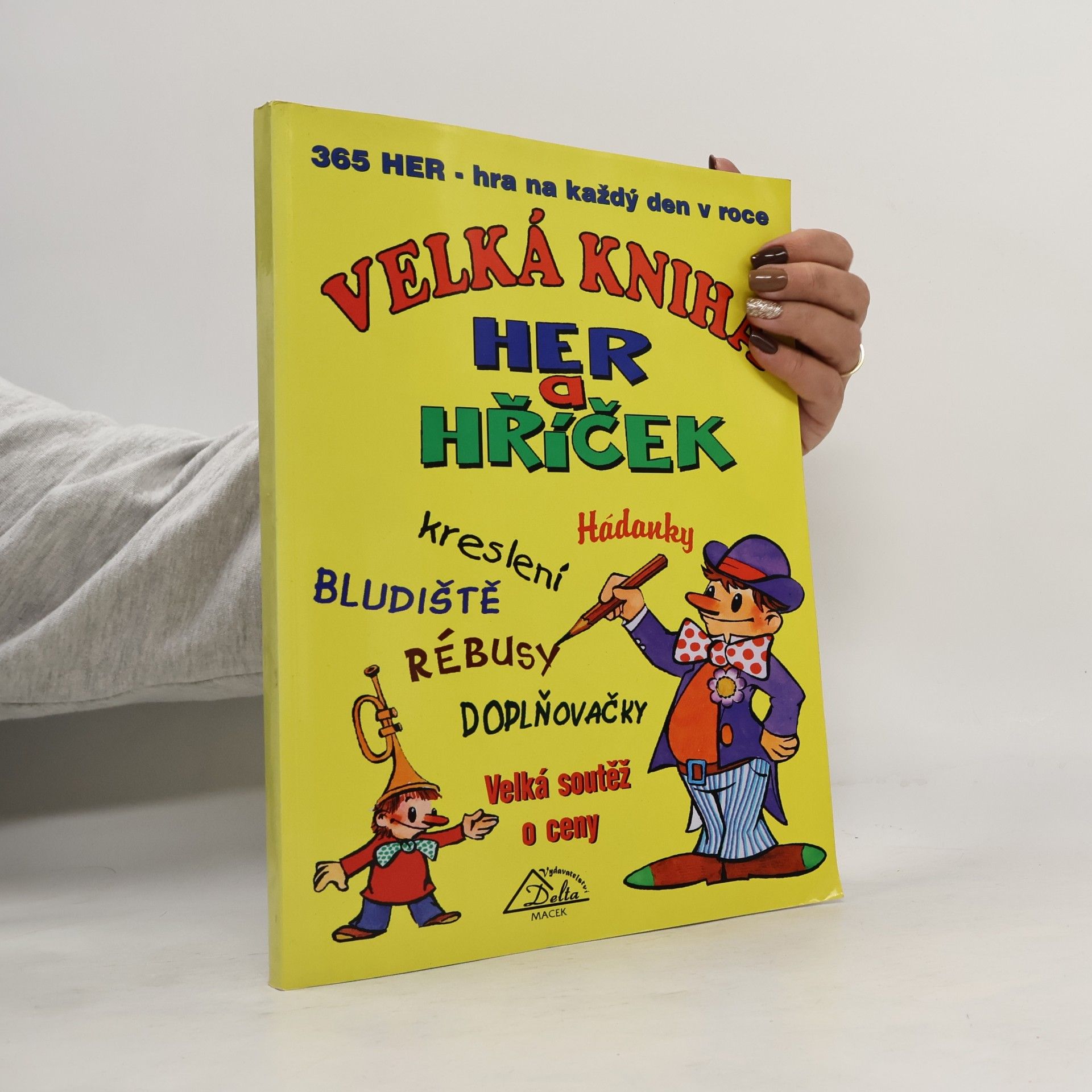 Luděk Schneider Velká kniha her a hříček