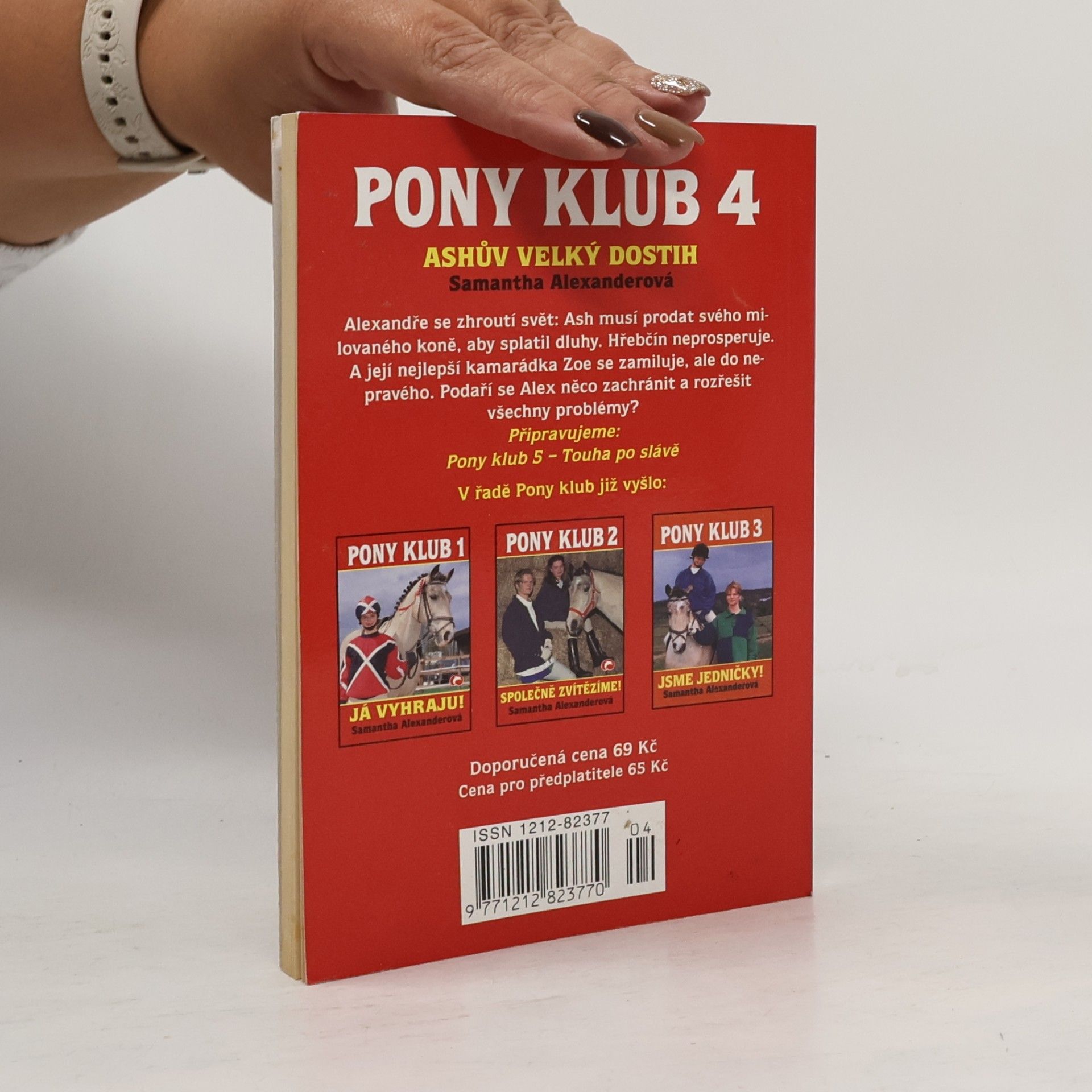 Samantha Alexander Pony klub 4: Ashův velký dostih
