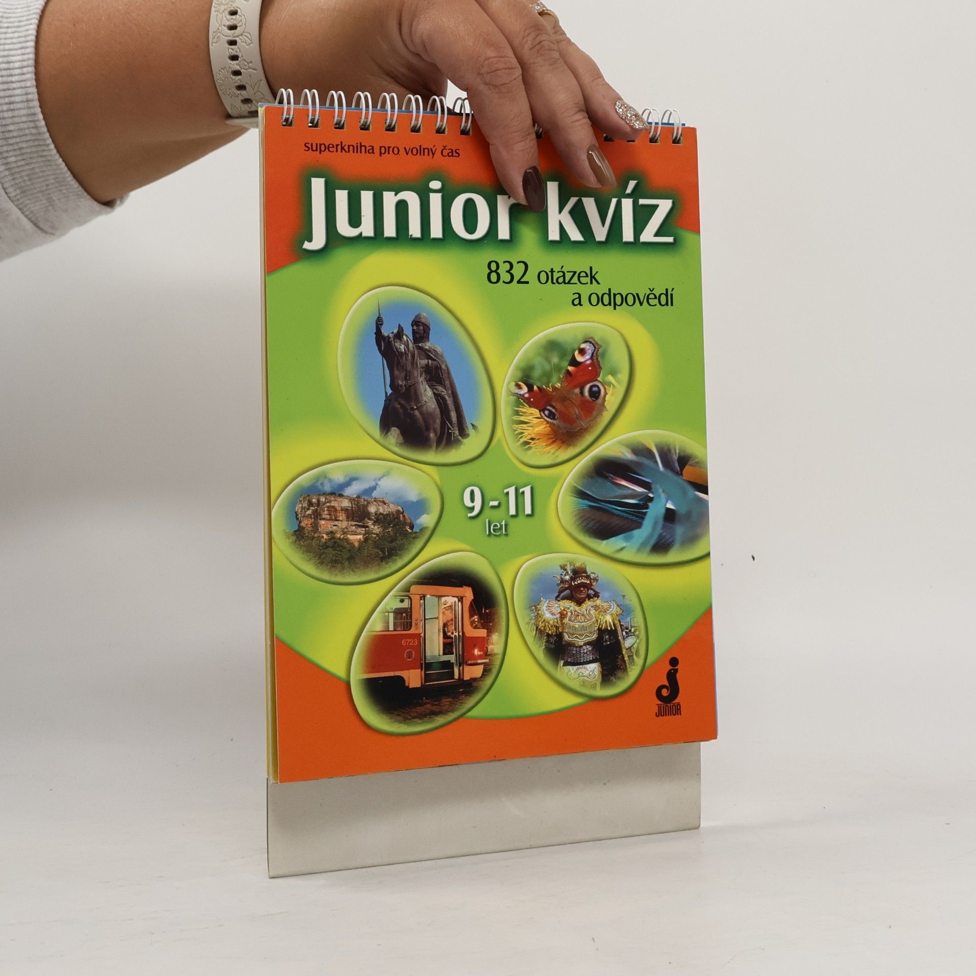 Martin Birás Junior kvíz : 9-11 let : 832 otázek a odpovědí : superkniha pro volný čas