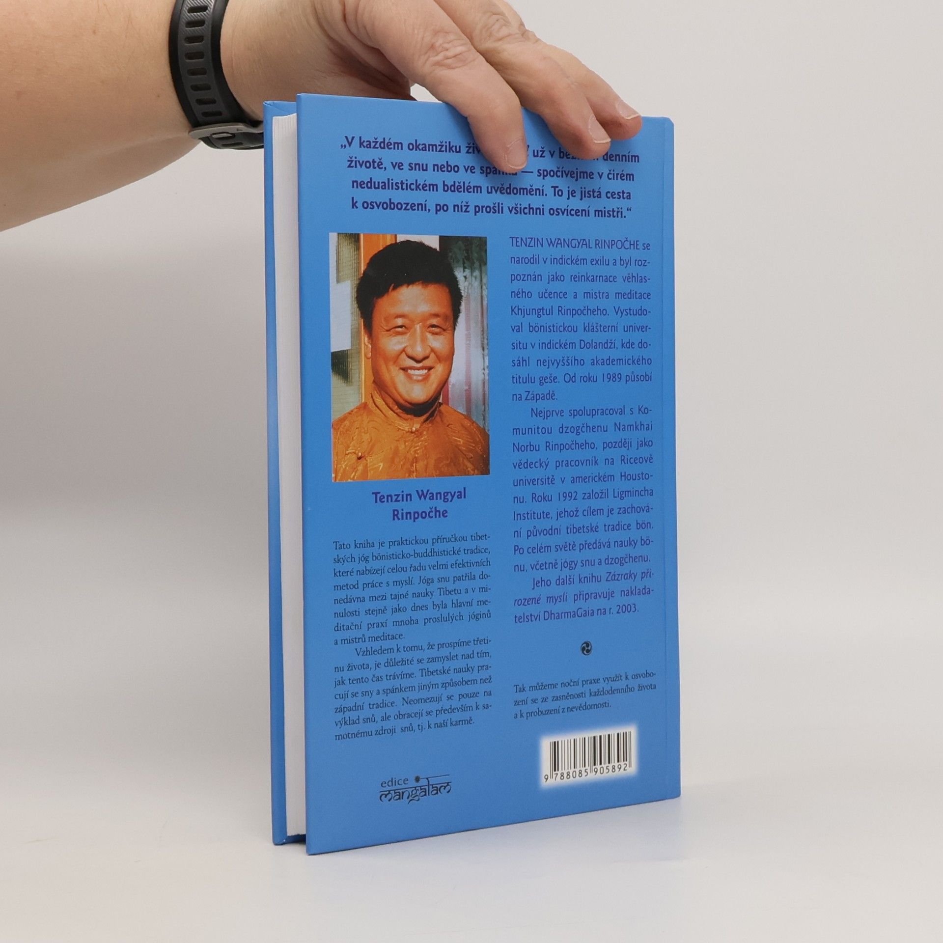 Tändzin Wanggjal Tibetská jóga snu a spánku