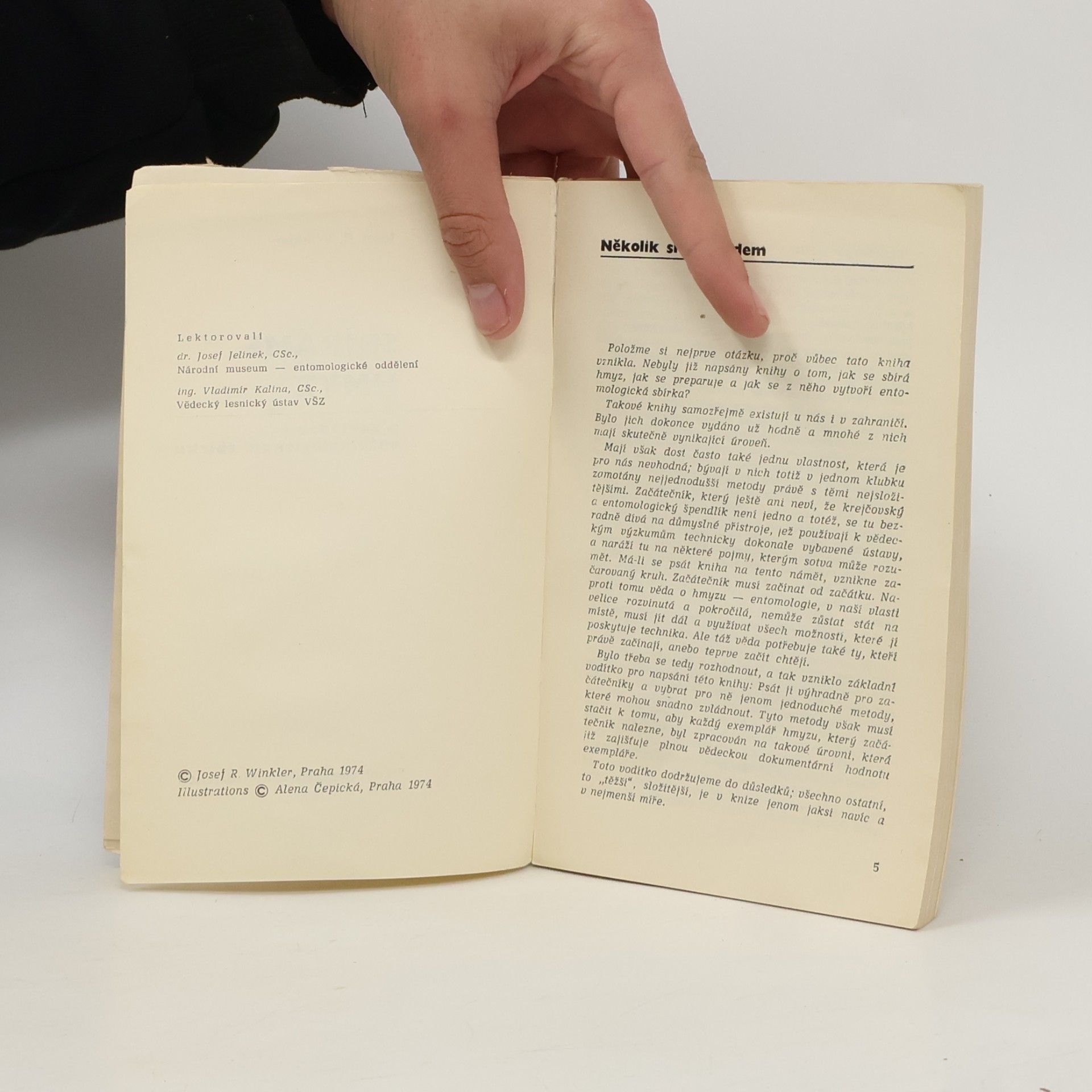 Josef Rudolf Winkler Sbíráme hmyz a zakládáme entomologickou sbírku