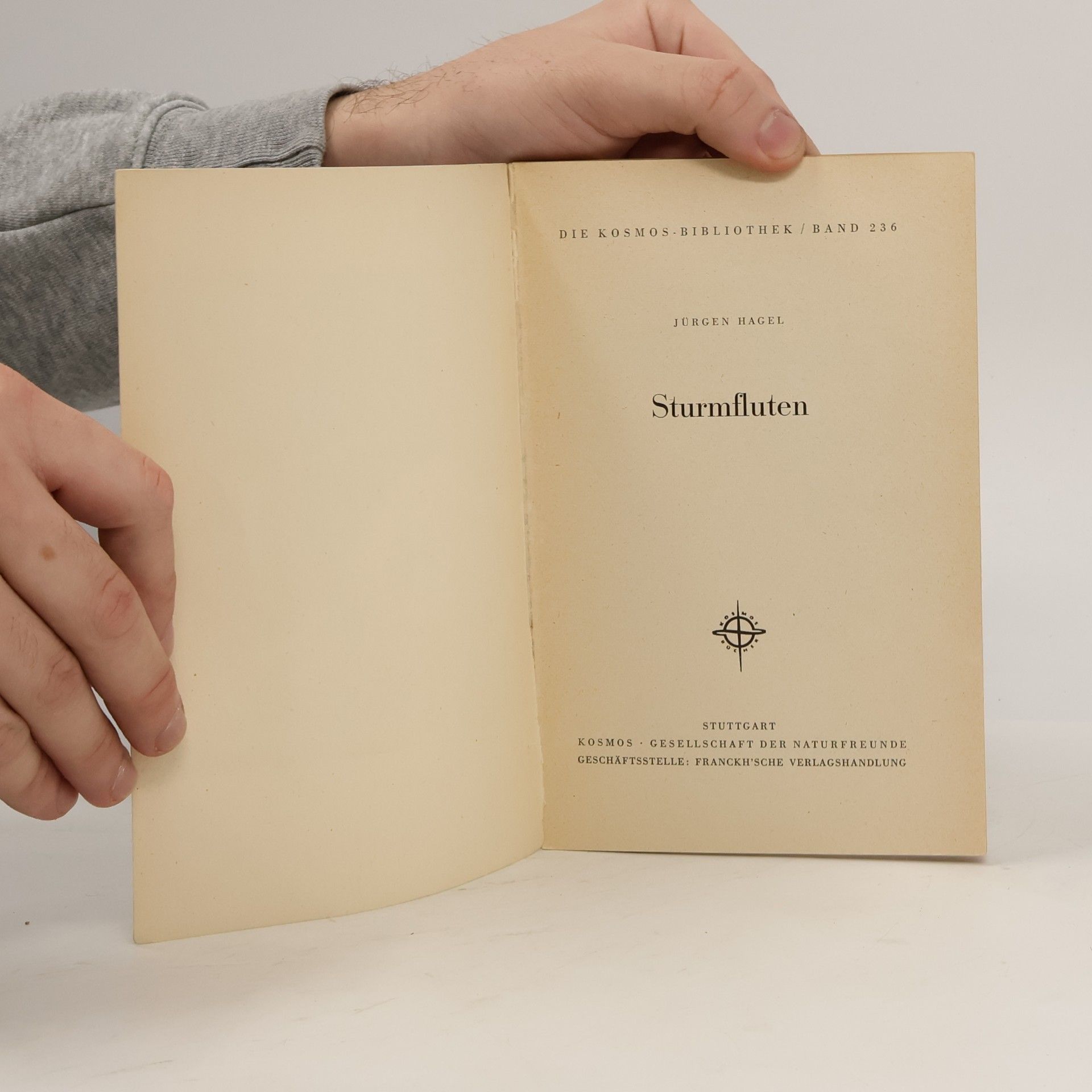 Jürgen Hagel Die Kosmos-Bibliothek 236. Sturmfluten