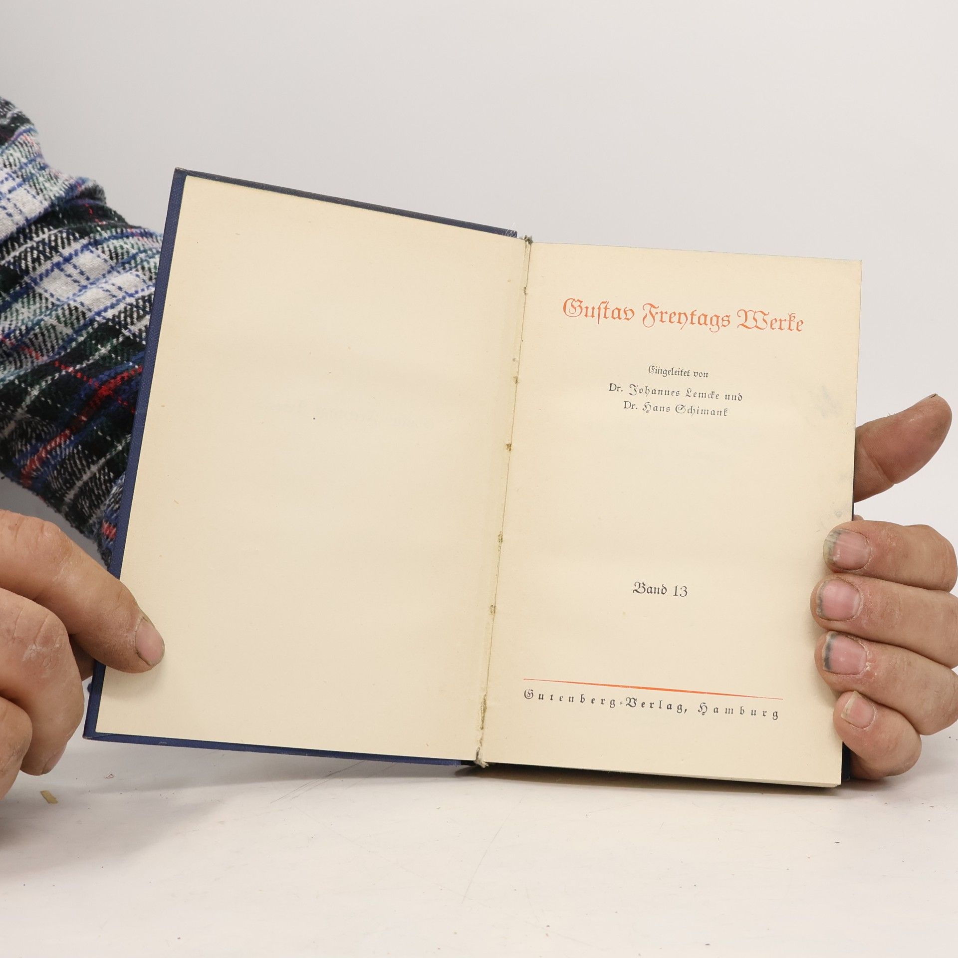 Gustav Freytag Die verlorene Handschrift 13