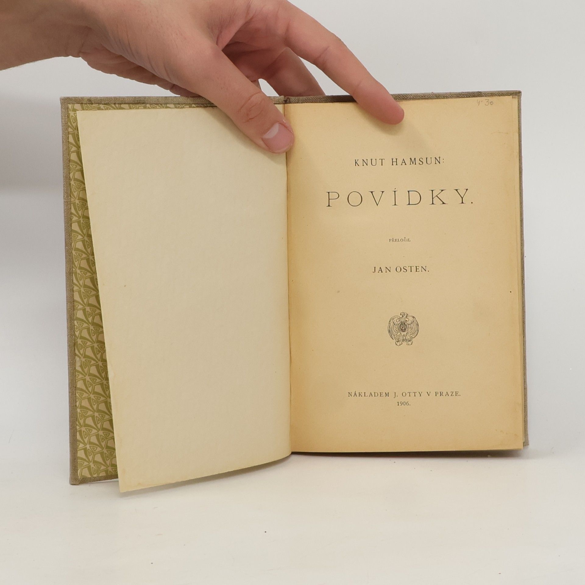 Knut Hamsun Povídky