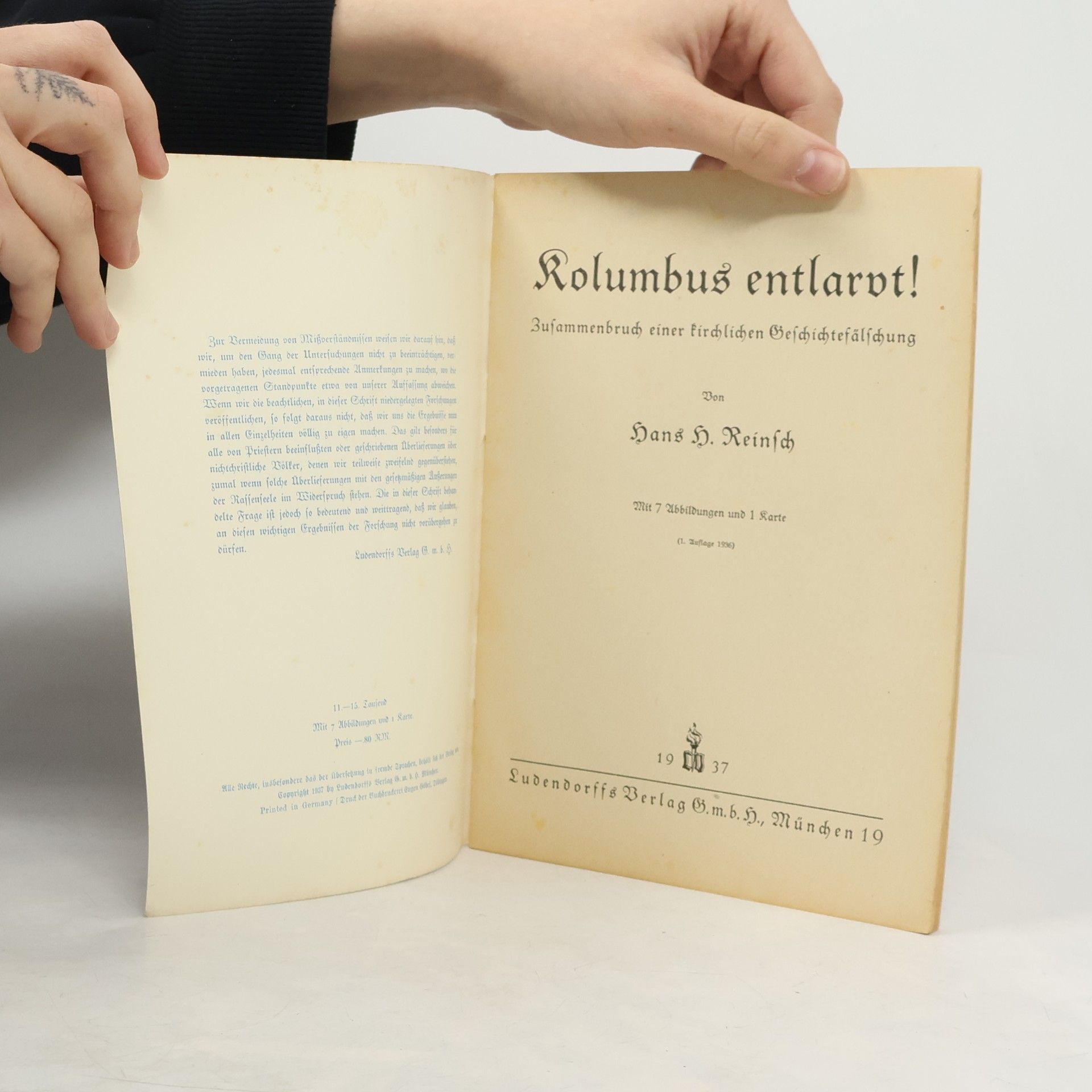 G. Reinisch Kolumbus entlarvt