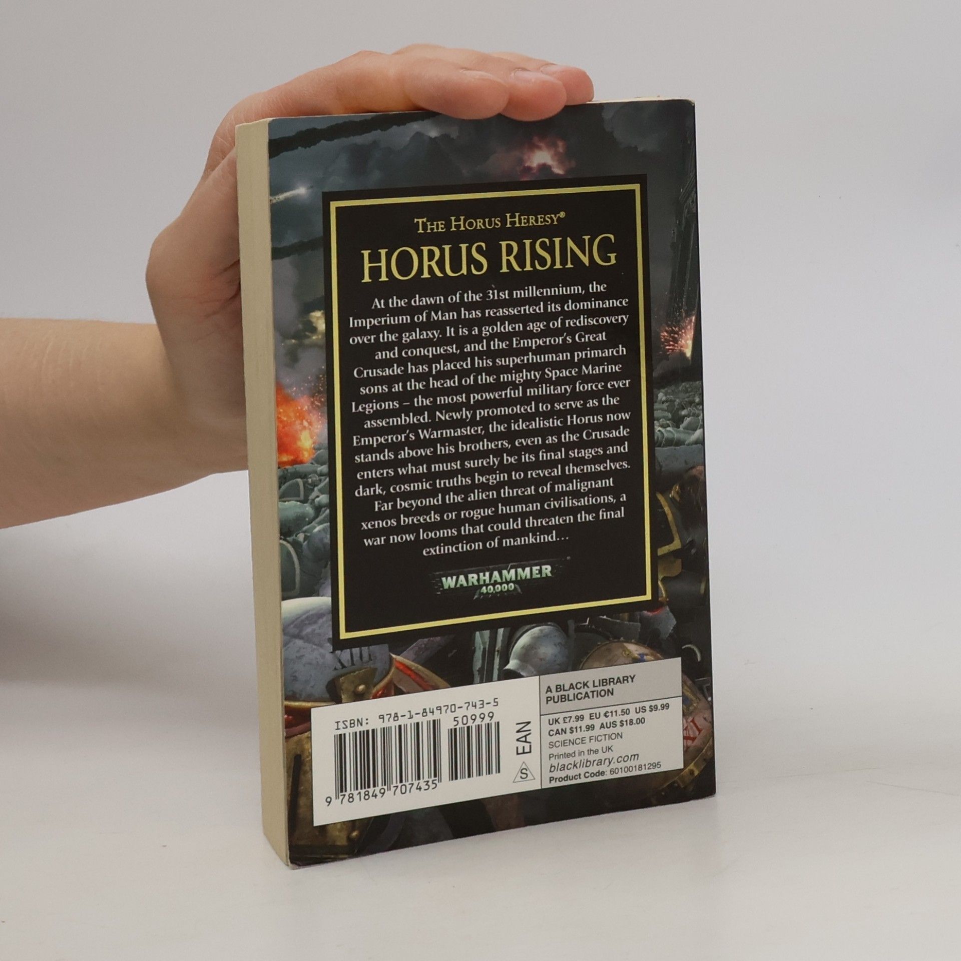 Dan Abnett Horus rising: the seeds of heresy are sown