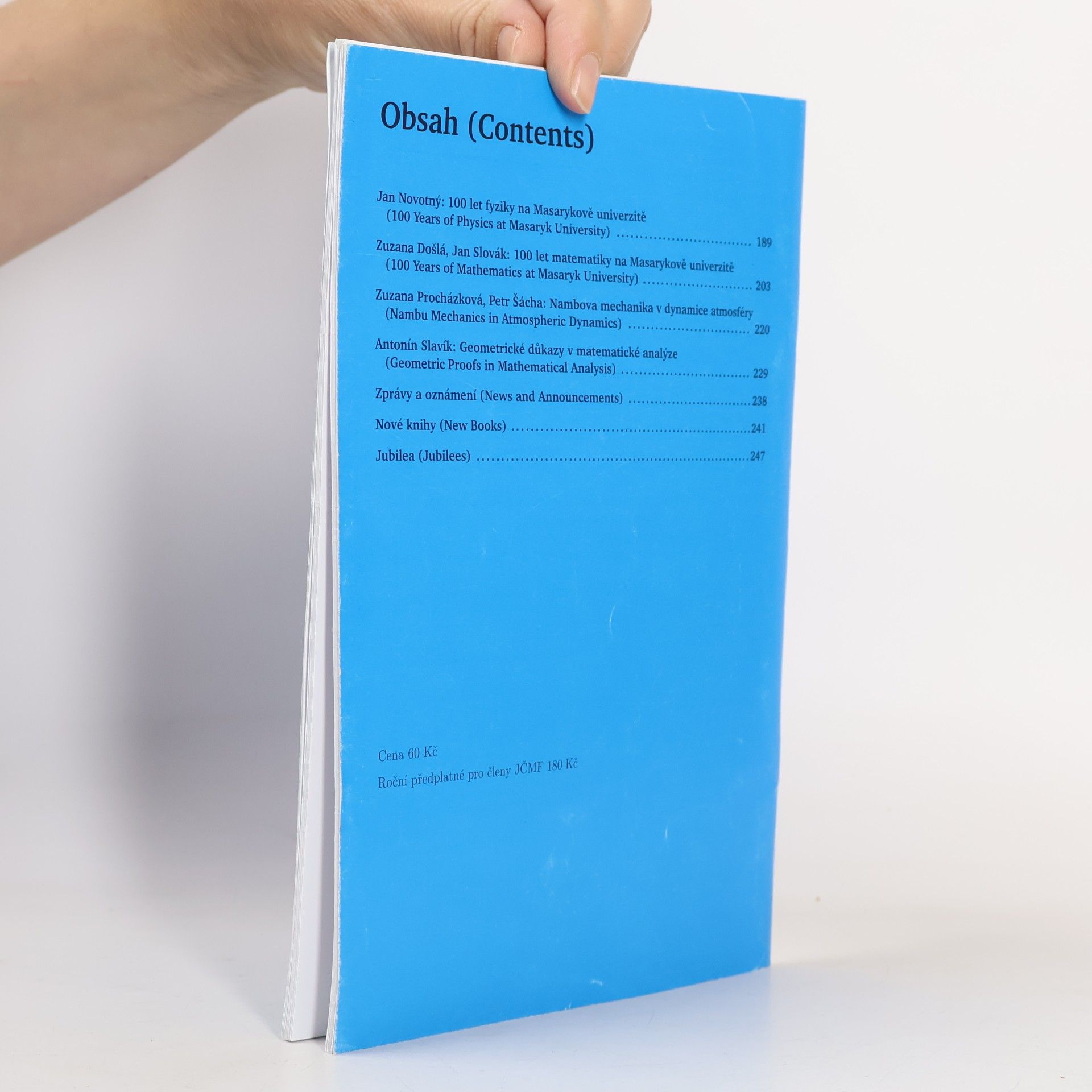Various authors Pokroky matematiky, fyziky a astronomie 4/2019