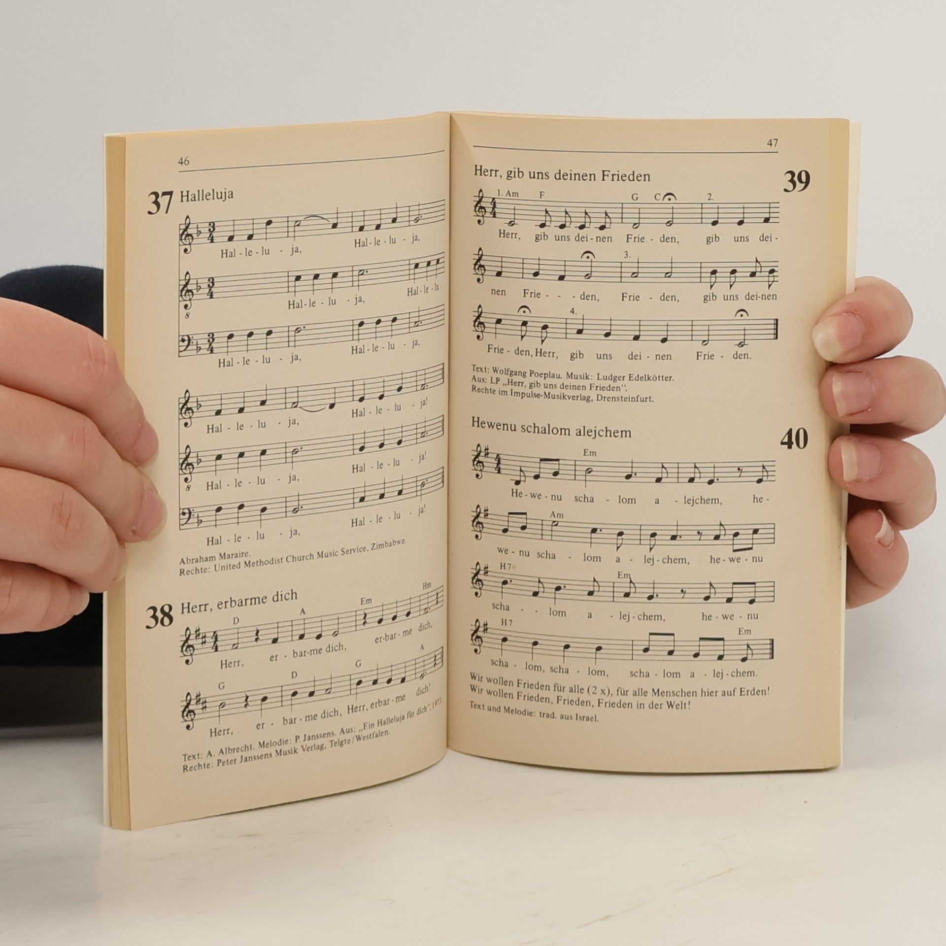 Autorenkollektiv Lieder für Kirchentage