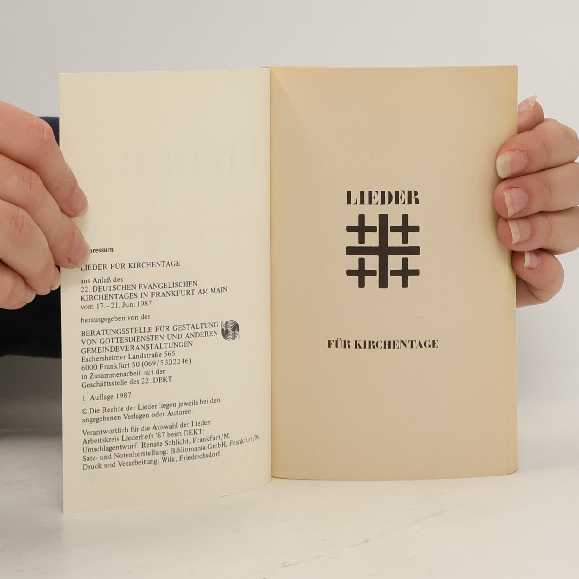 Autorenkollektiv Lieder für Kirchentage