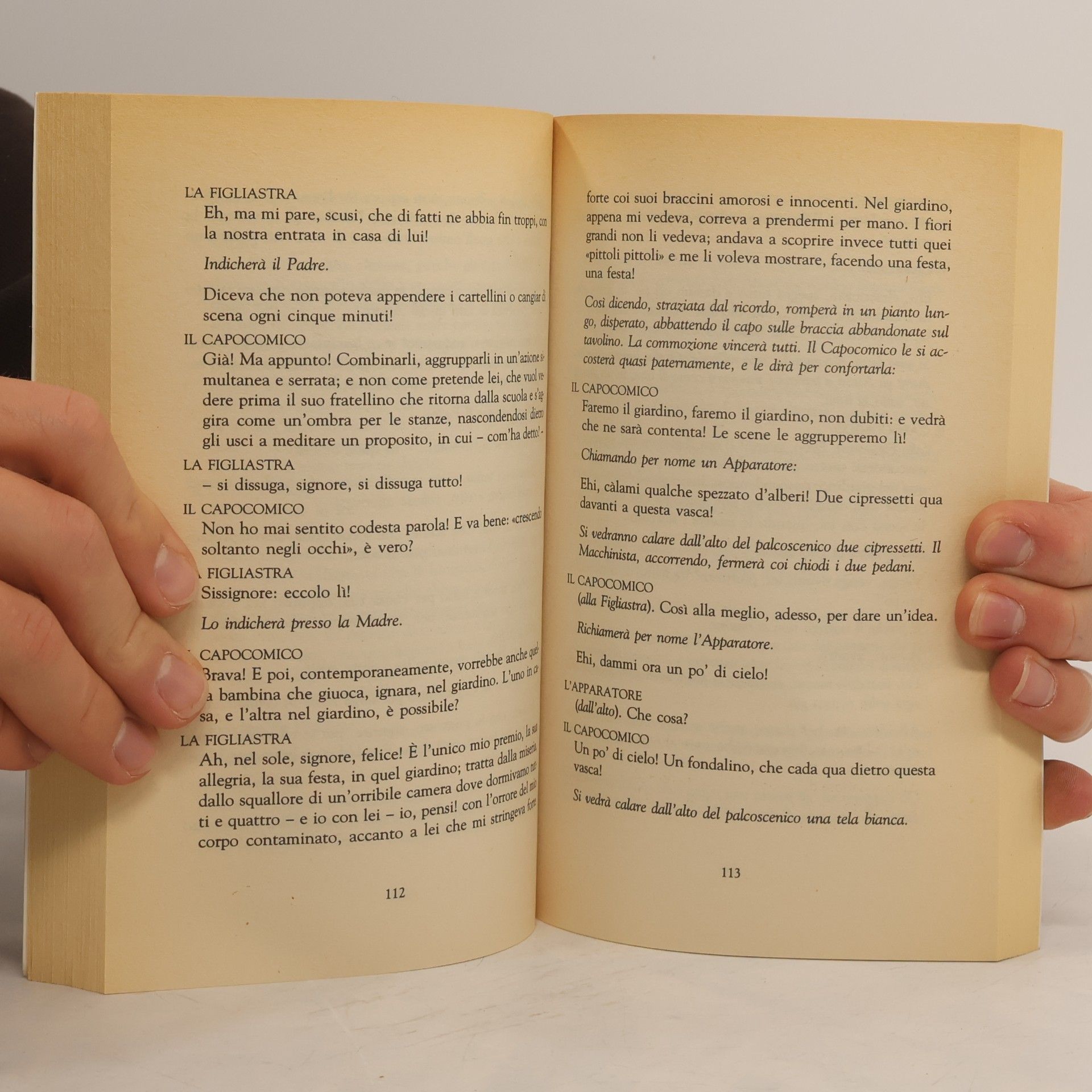 Luigi Pirandello Sei personaggi in cerca d' autore; Enrico IV.. Sechs Personen suchen einen Autor; Heinrich IV., italien. Ausgabe
