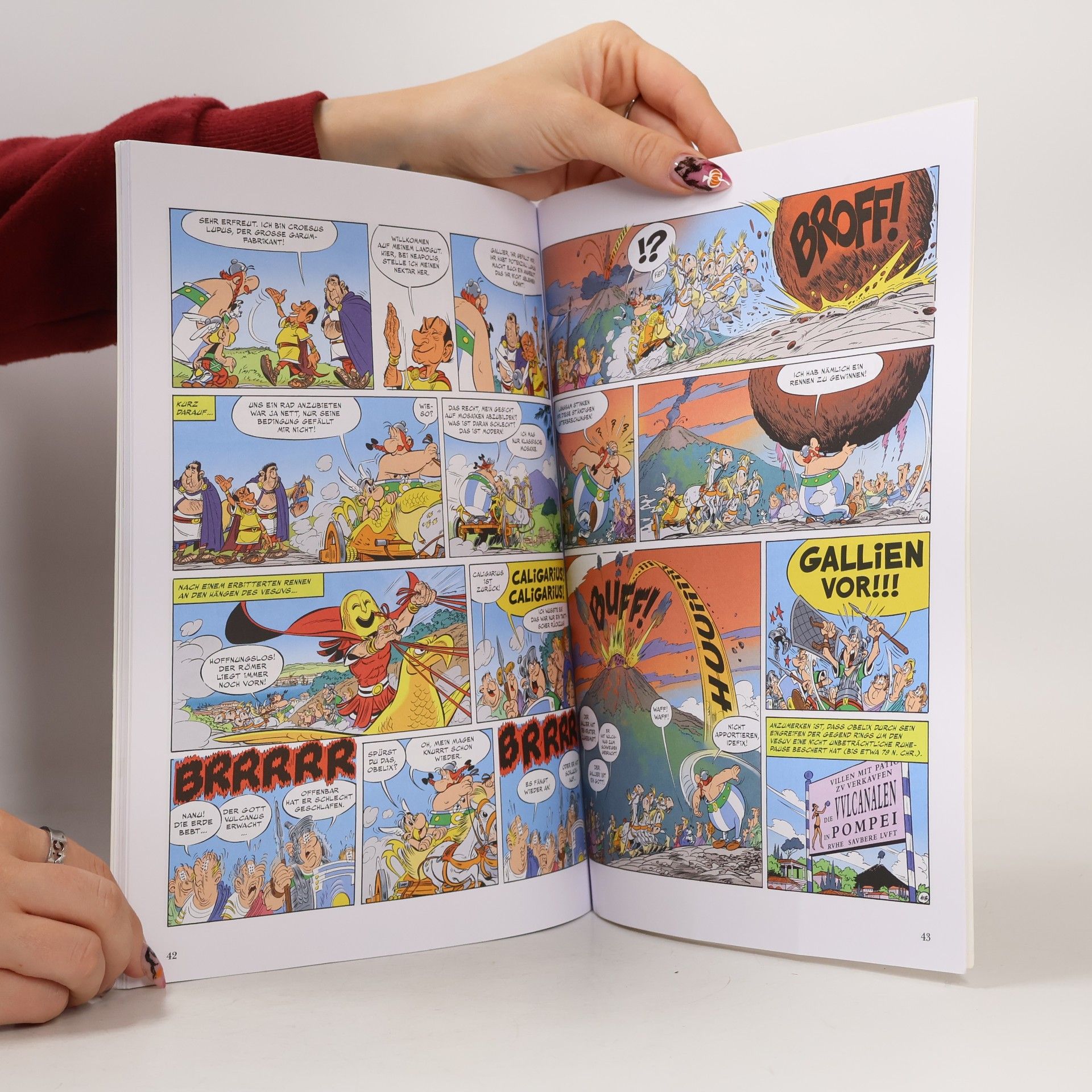Jean-Yves Ferri Asterix in Italien, Band 37