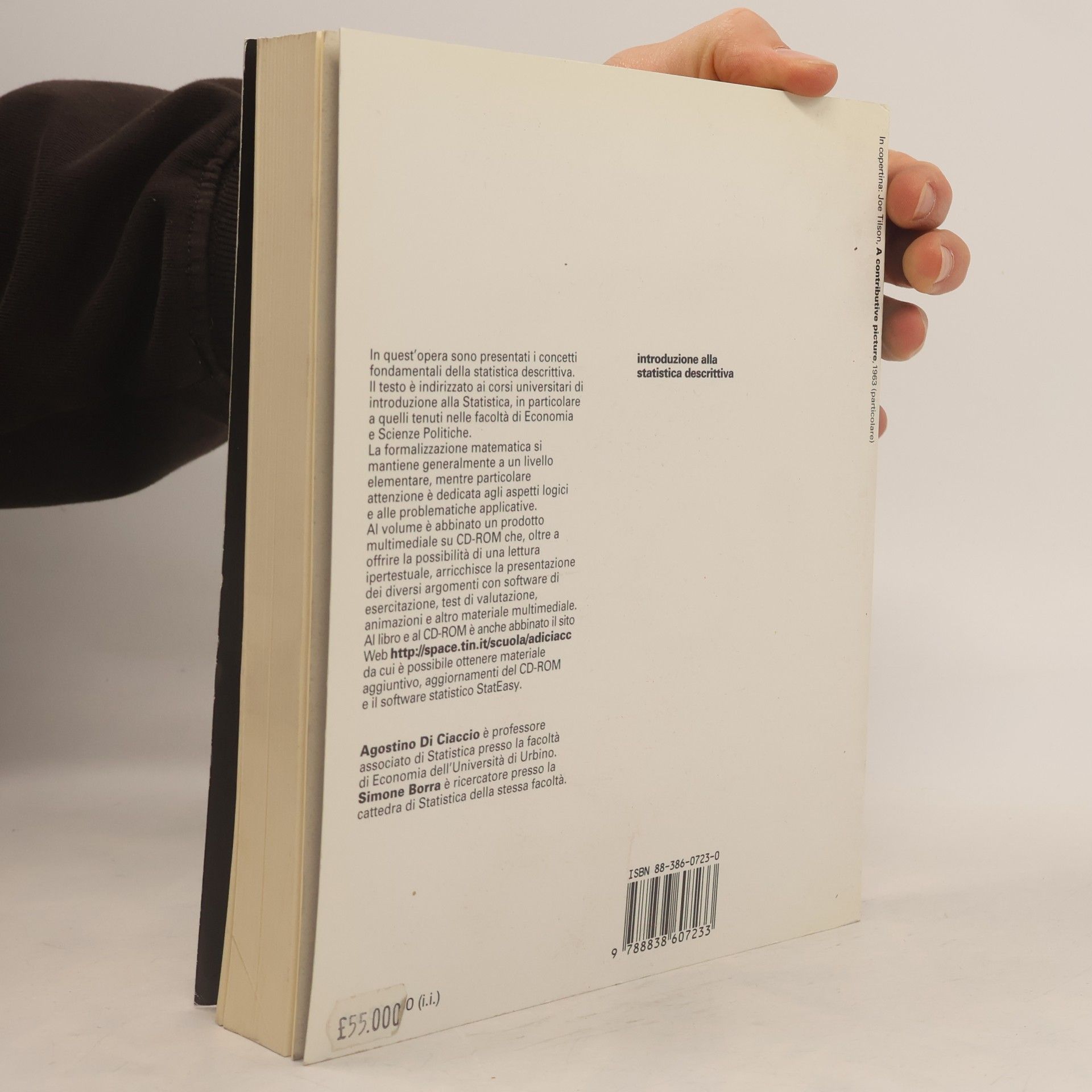 Agostino Di Ciaccio Introduzione alla statistica descrittiva. Con CD-ROM