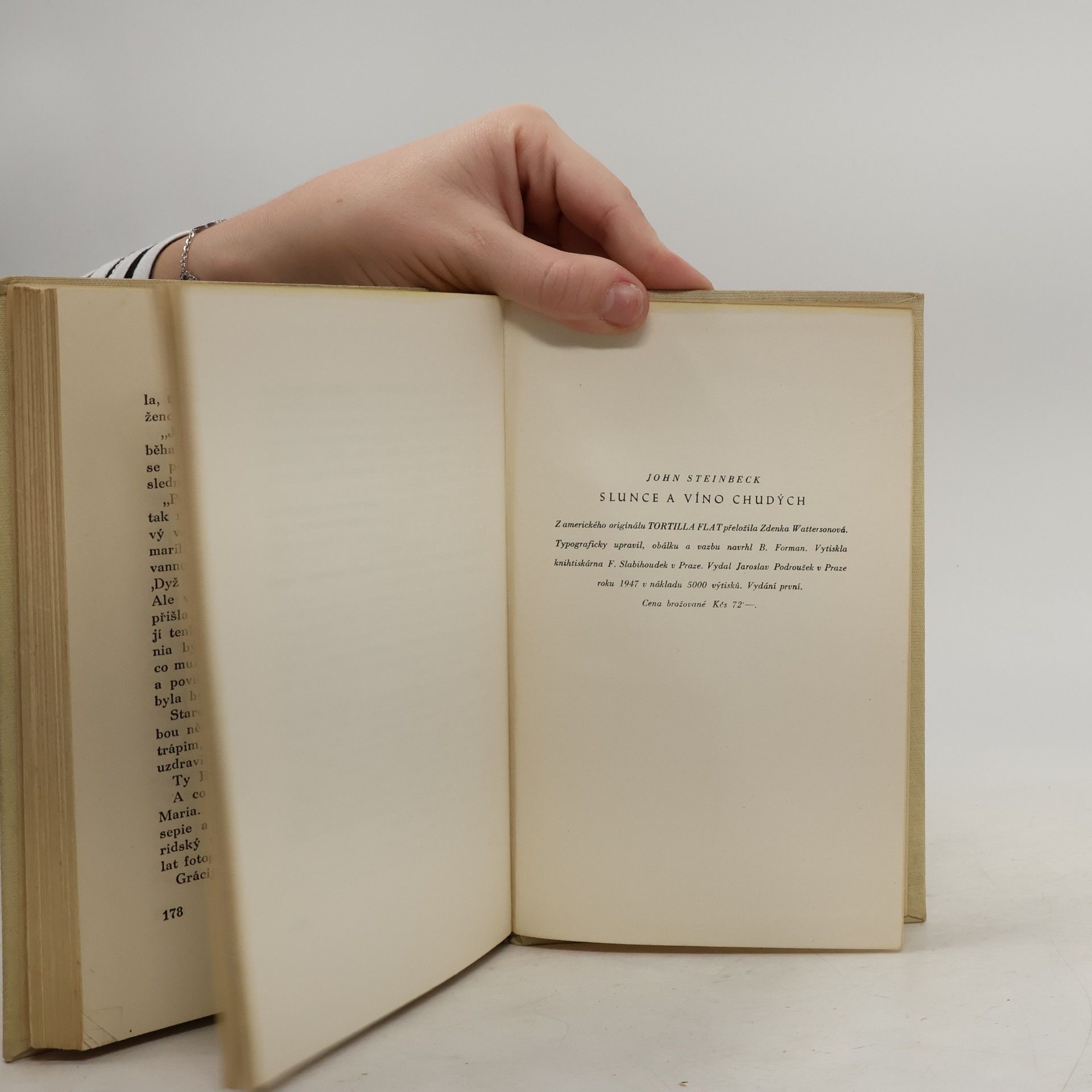 John Steinbeck Slunce a víno chudých
