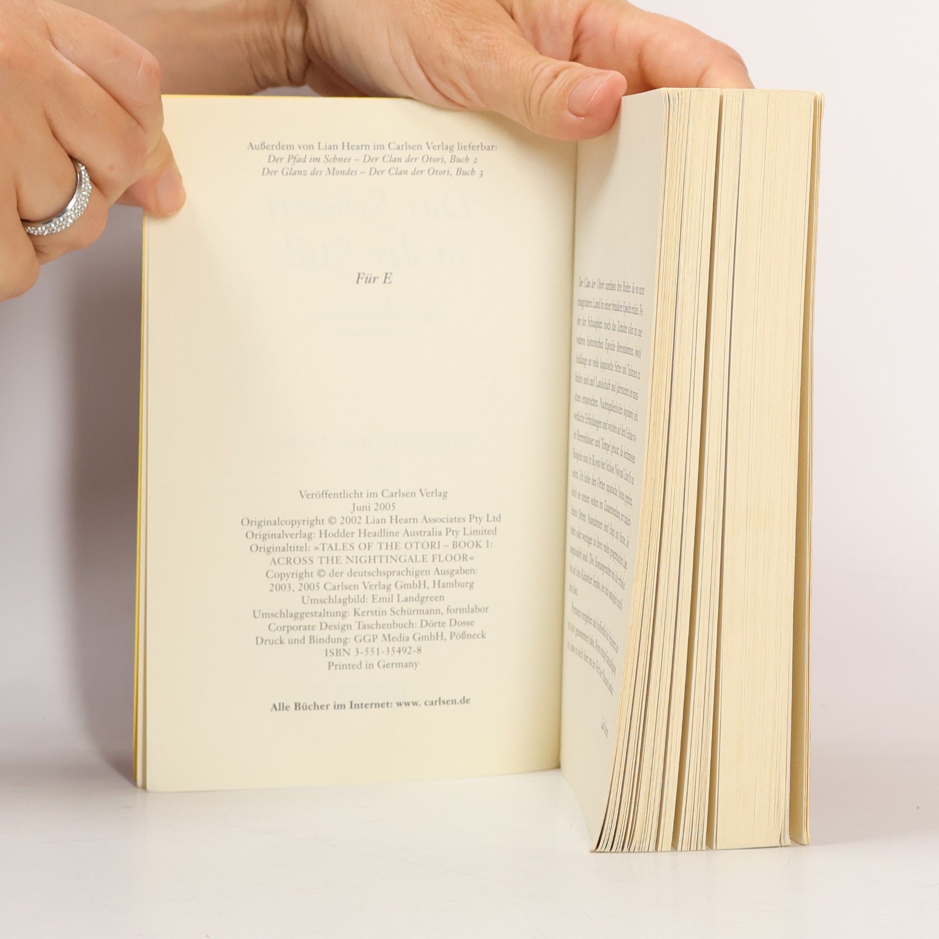 Lian Hearn Das Schwert in der Stille