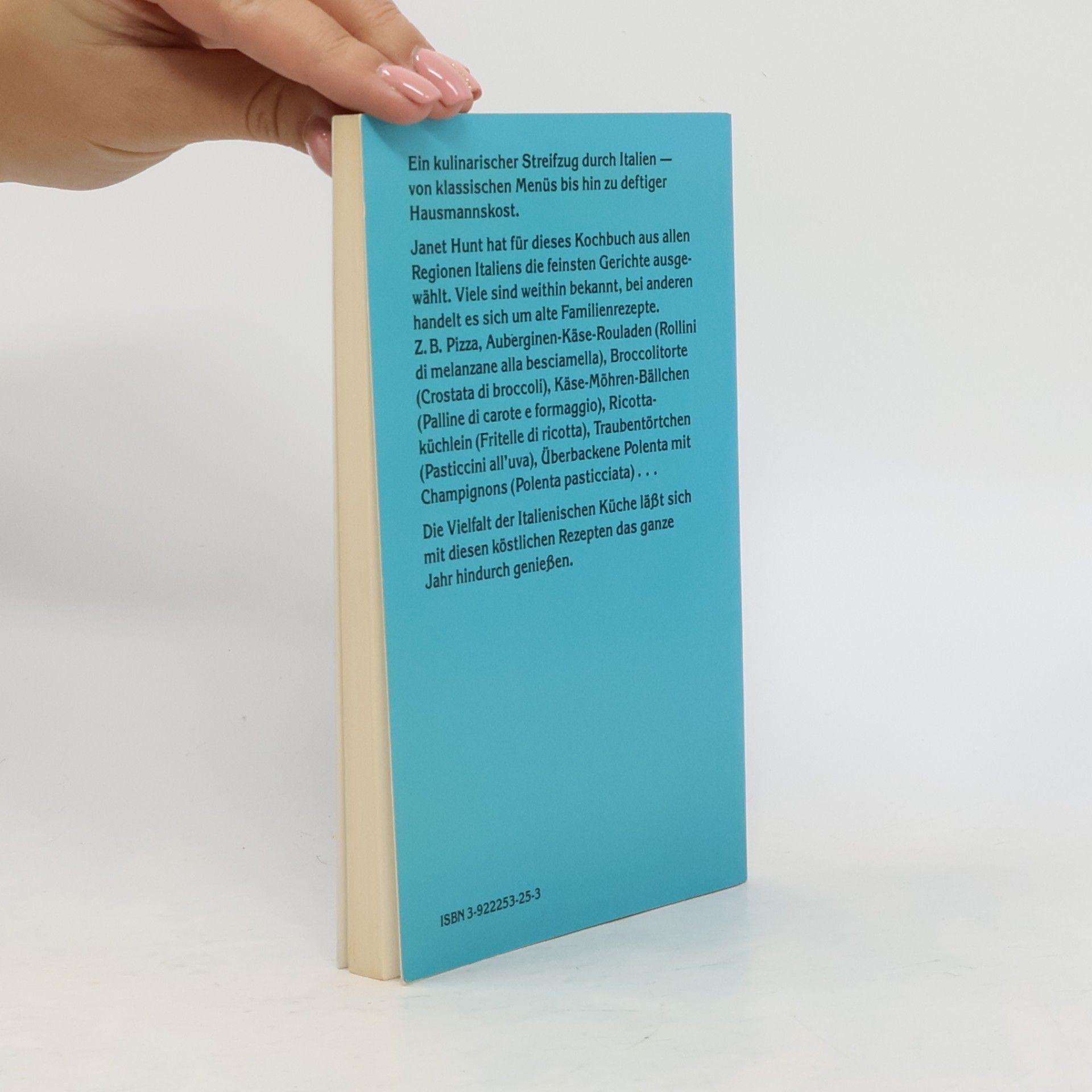 Janet Hunt Italienische Gaumenfreuden - e. Vollwertkochbuch