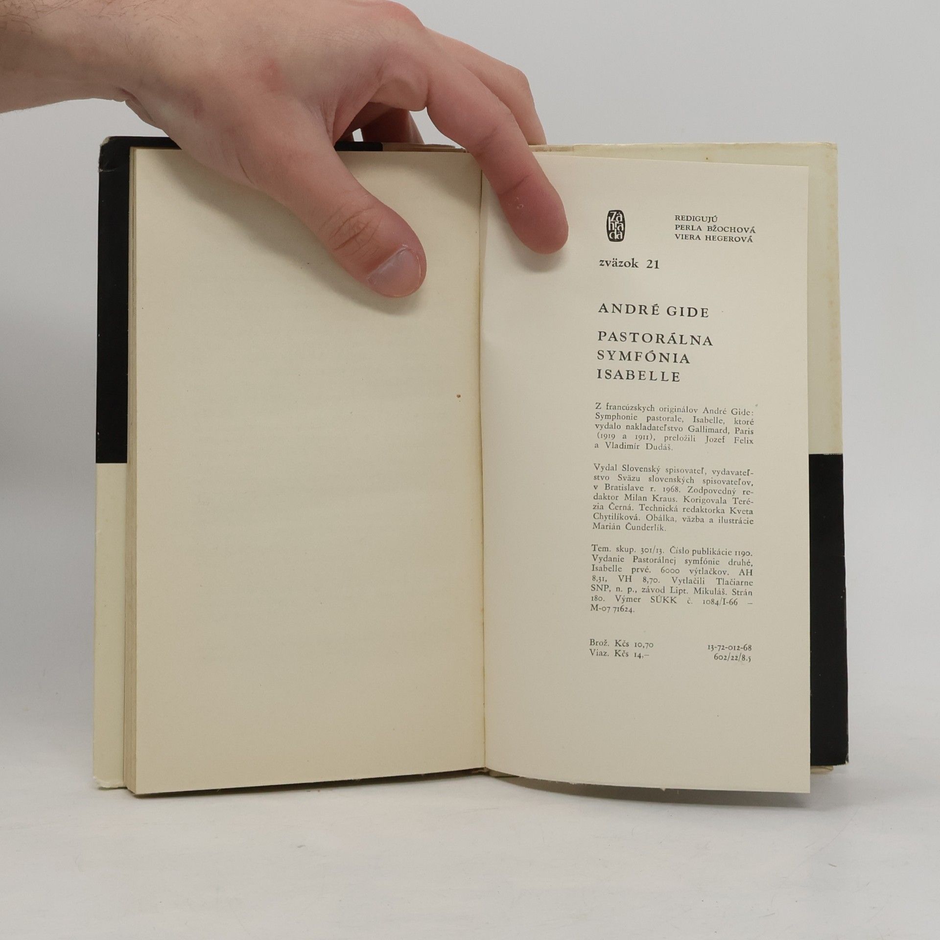 André Gide Pastorálna symfónia Isabelle