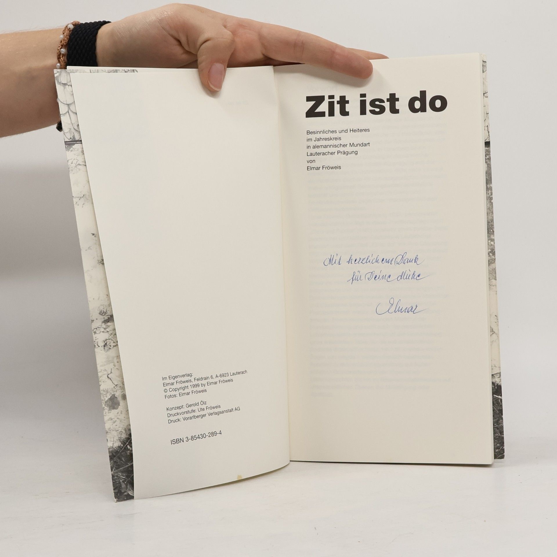 Elmar Fröweis Zit ist do