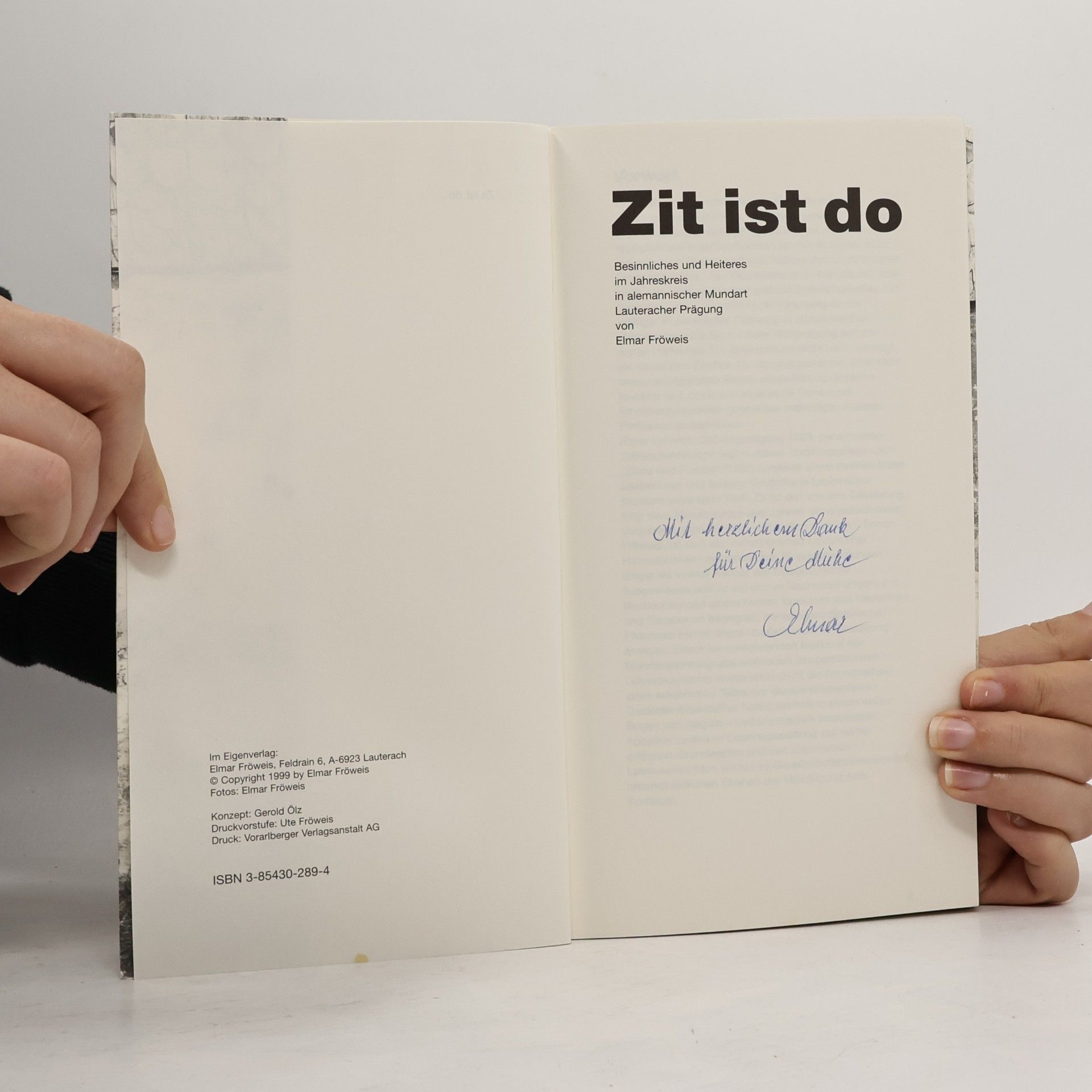 Elmar Fröweis Zit ist do