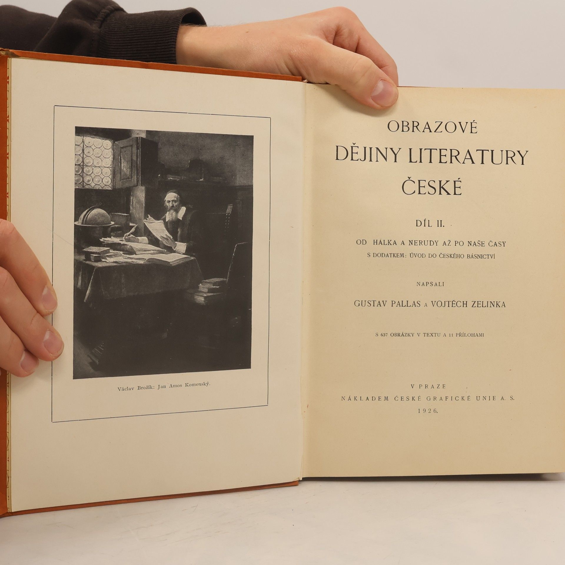 Gustav Pallas Obrazové dějiny literatury české II