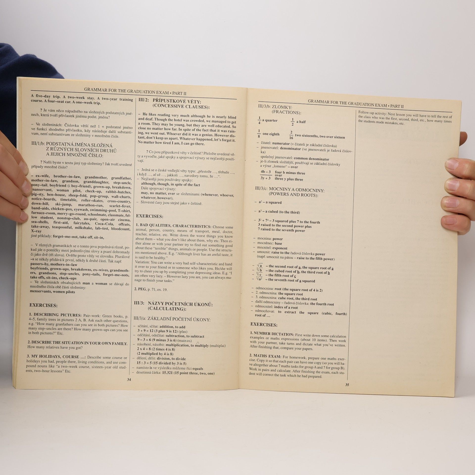 Jana Odehnalová Grammar for the graduation exam. Part II, Lessons 6-16
