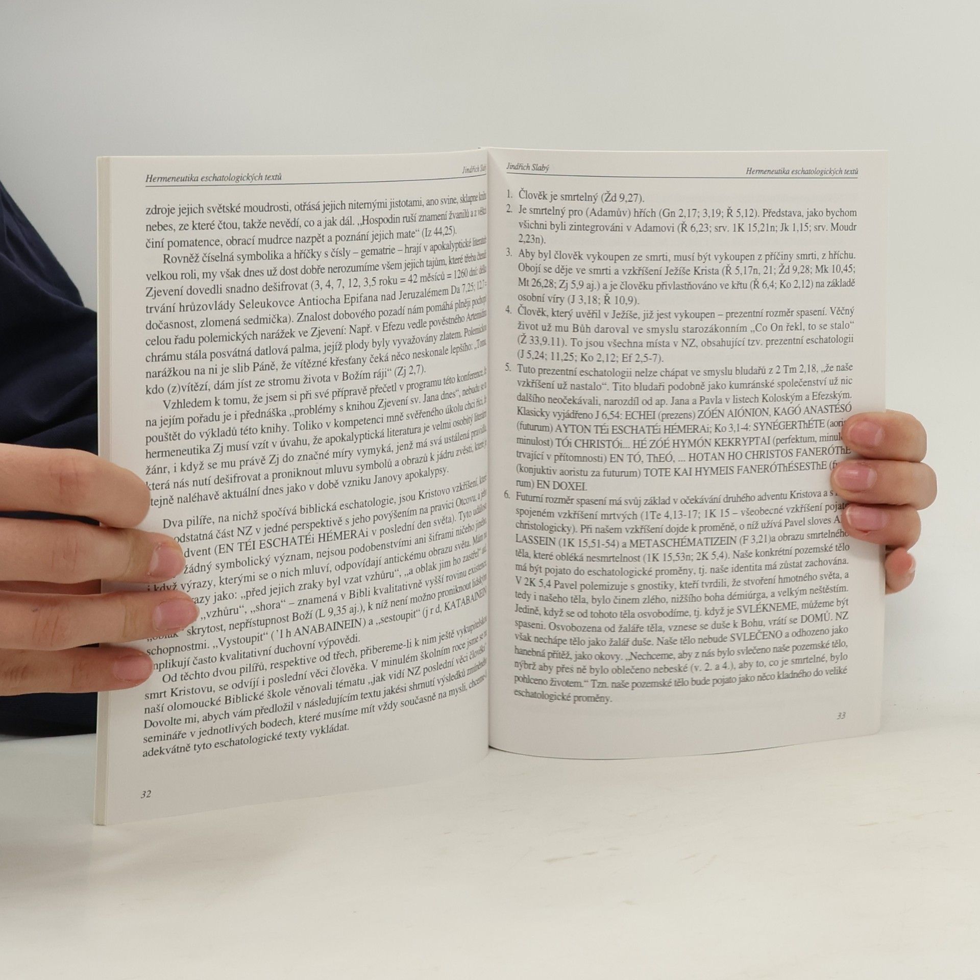 Eva Pospíšil Hanušová Evangelikální fórum: Eschatologie 2/2000
