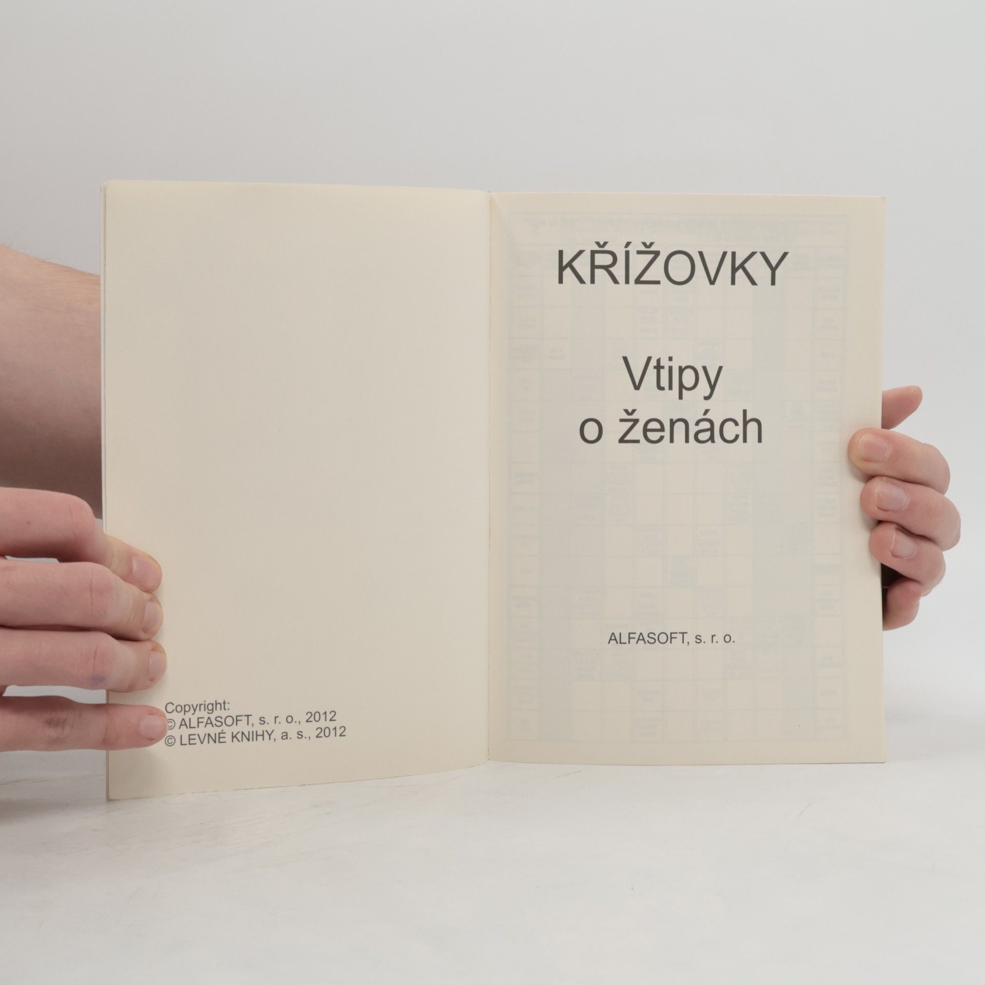 Kolektiv autorů Křížovky. Vtipy o ženách