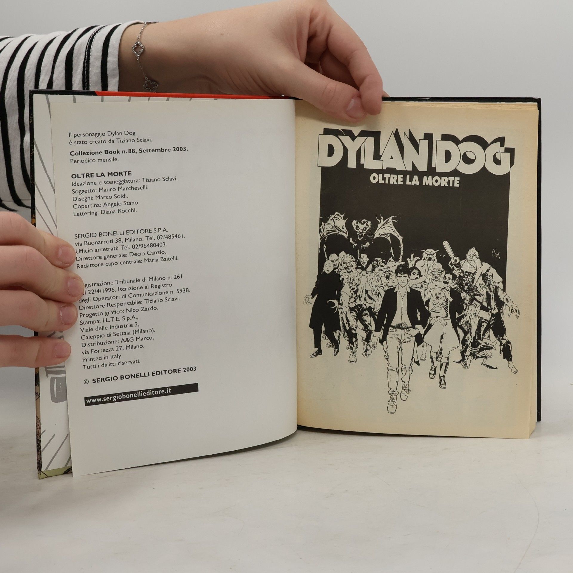 Tiziano Sclavi Dylan Dog 88