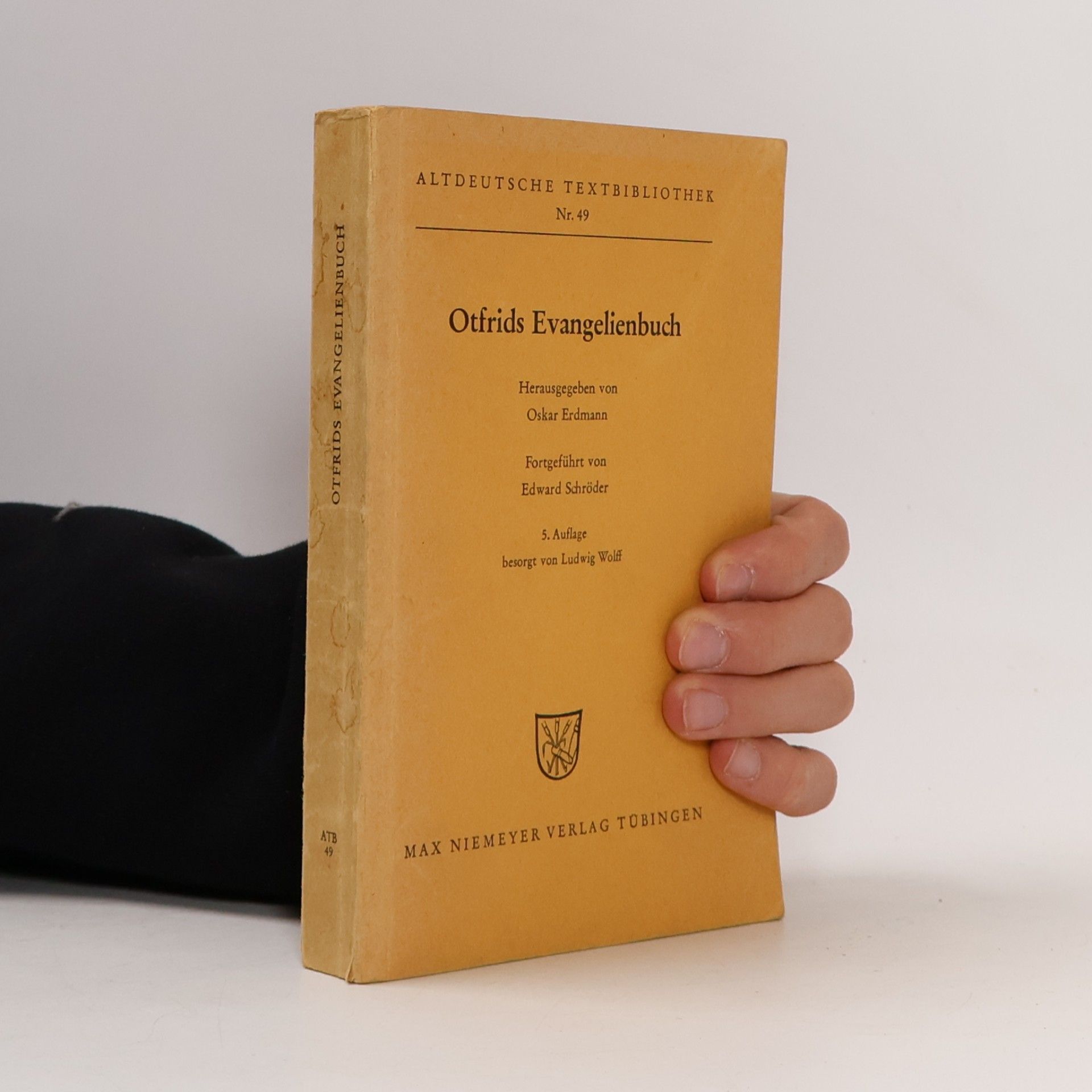 Otfrid Otfrids Evangelienbuch