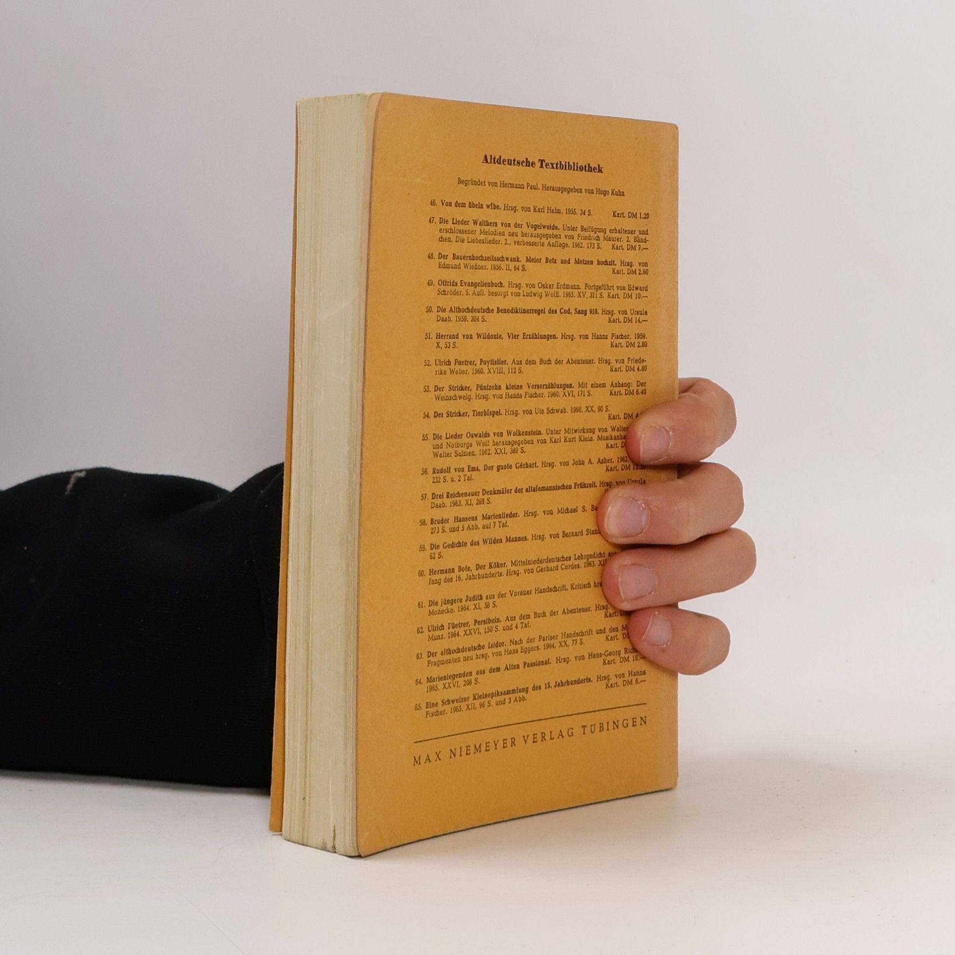 Otfrid Otfrids Evangelienbuch