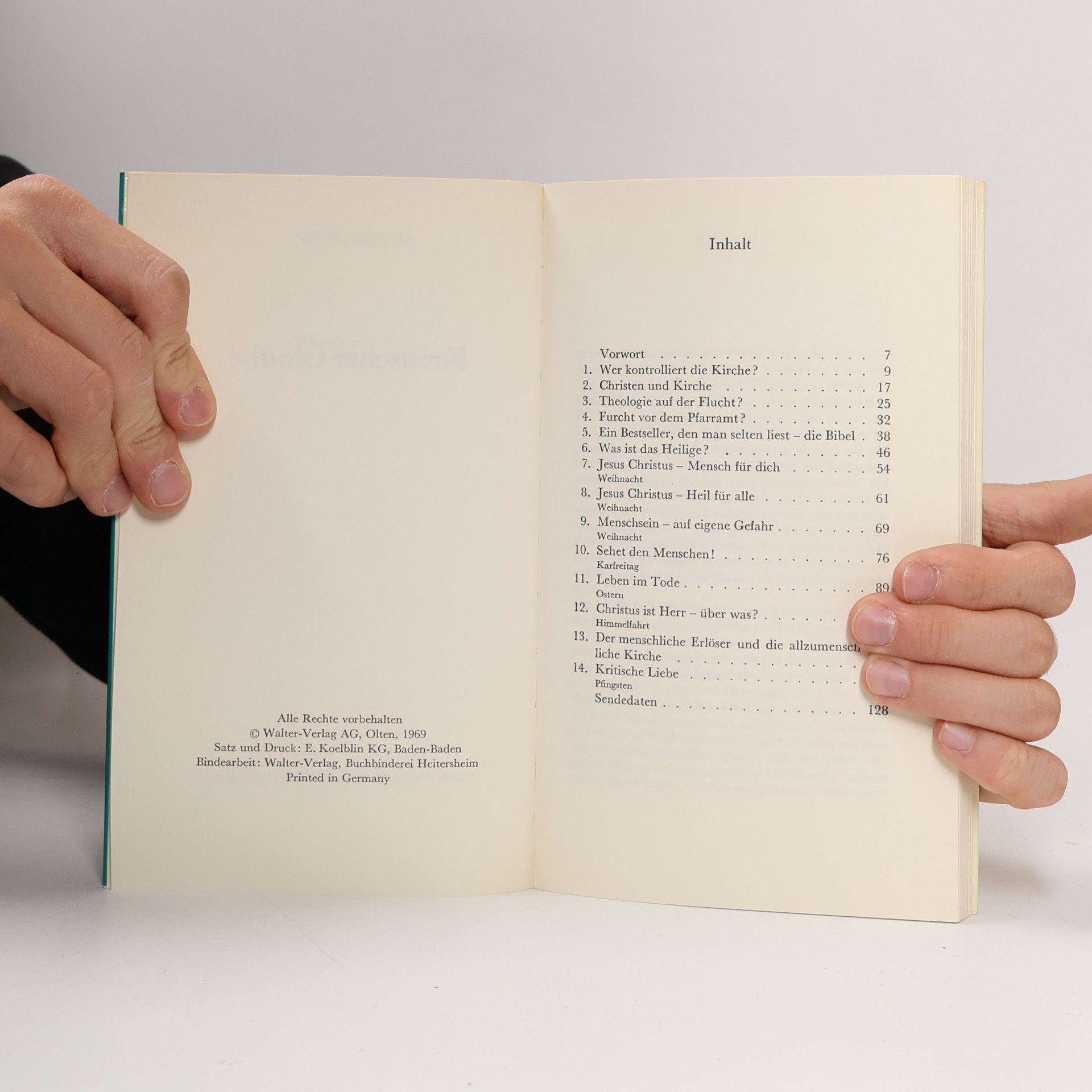 Manfred Mezger Kritischer Glaube