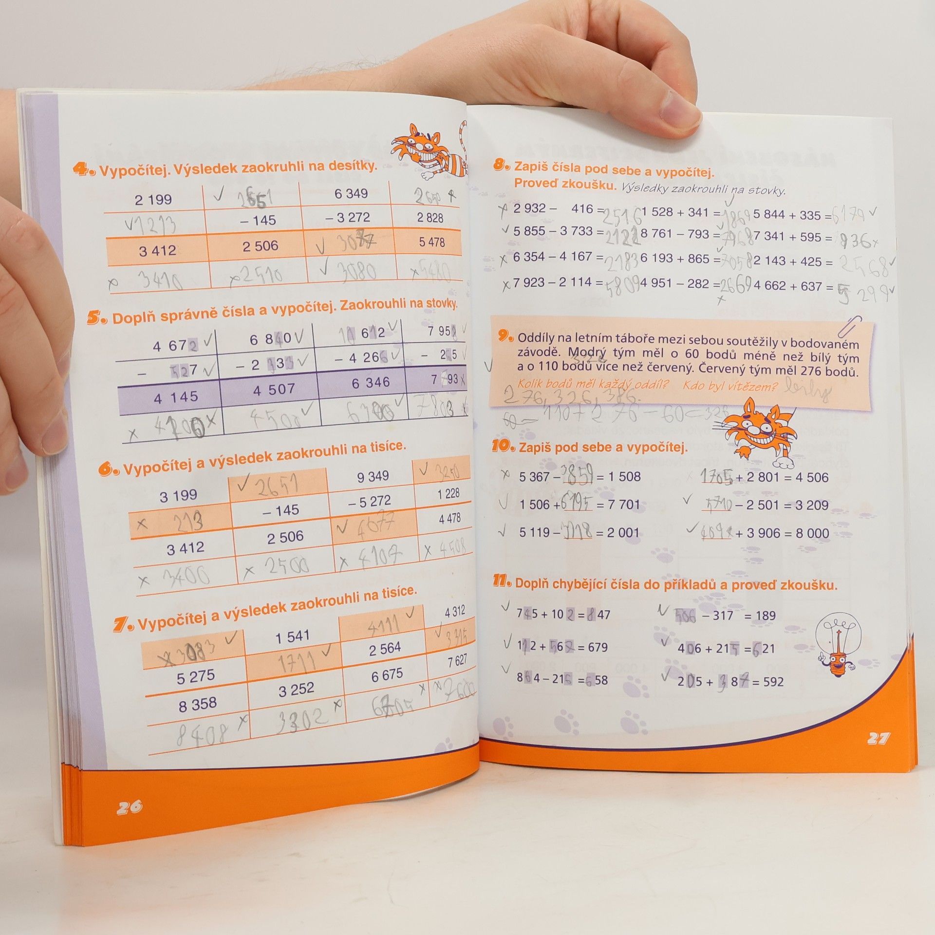 Petr Sulc Domácí procvičování - matematika, 4. třída