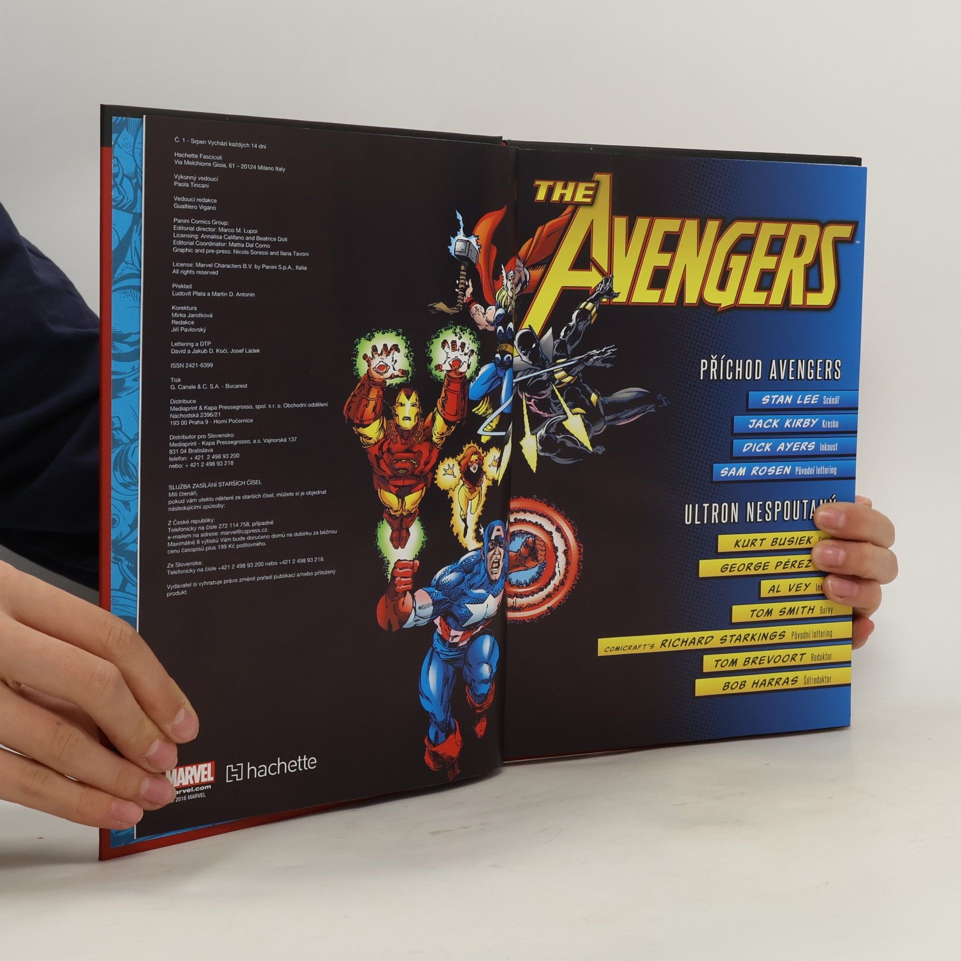 Collectif d'auteurs Nejmocnější hrdinové Marvelu 1. Avengers