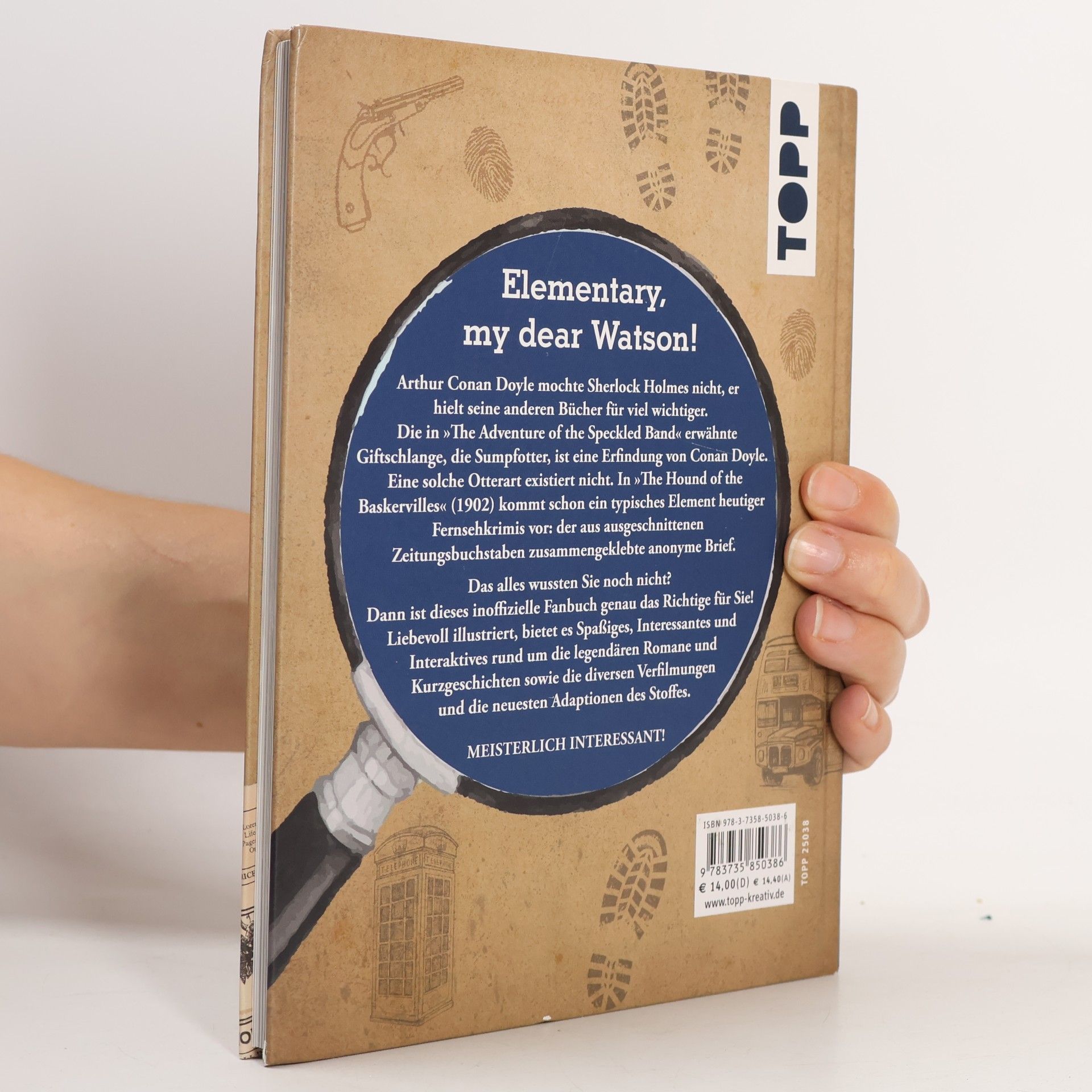 Ulrich Magin Das inoffizielle Sherlock Holmes Fan-Buch. Unnützes Wissen, Facts & Fun rund um den legendären Detektiv