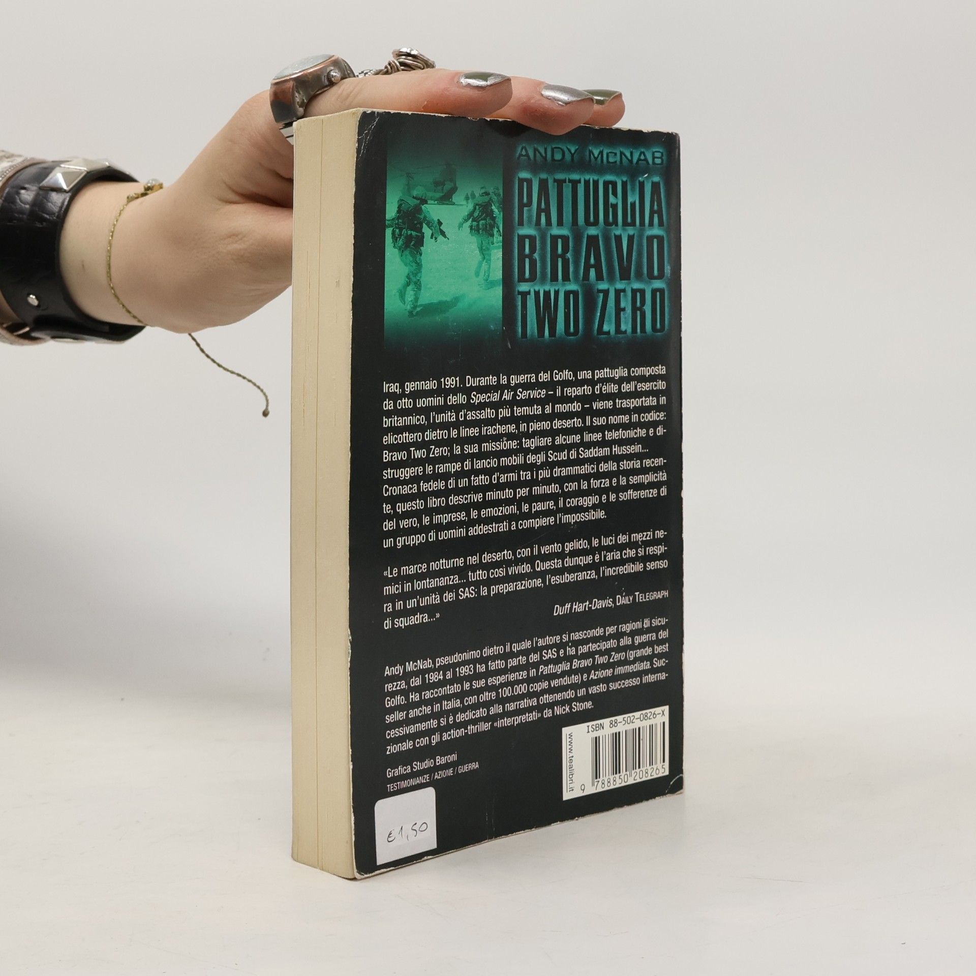 Andy McNab Pattuglia Bravo Two Zero