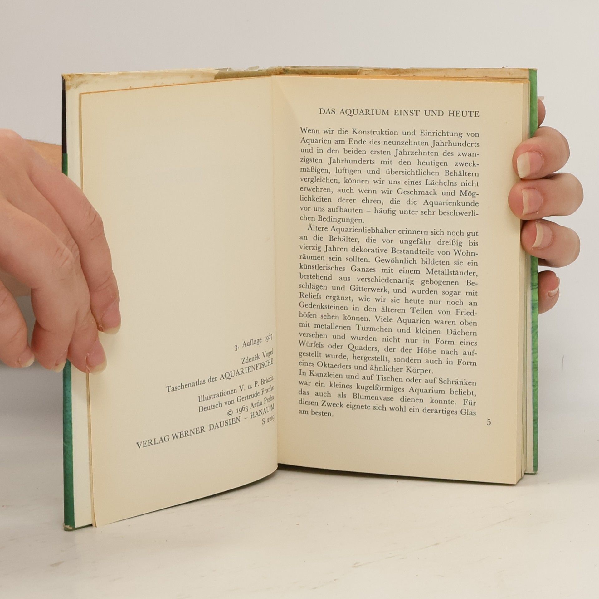Zdeněk Vogel Taschenatlas der Aquarienfische