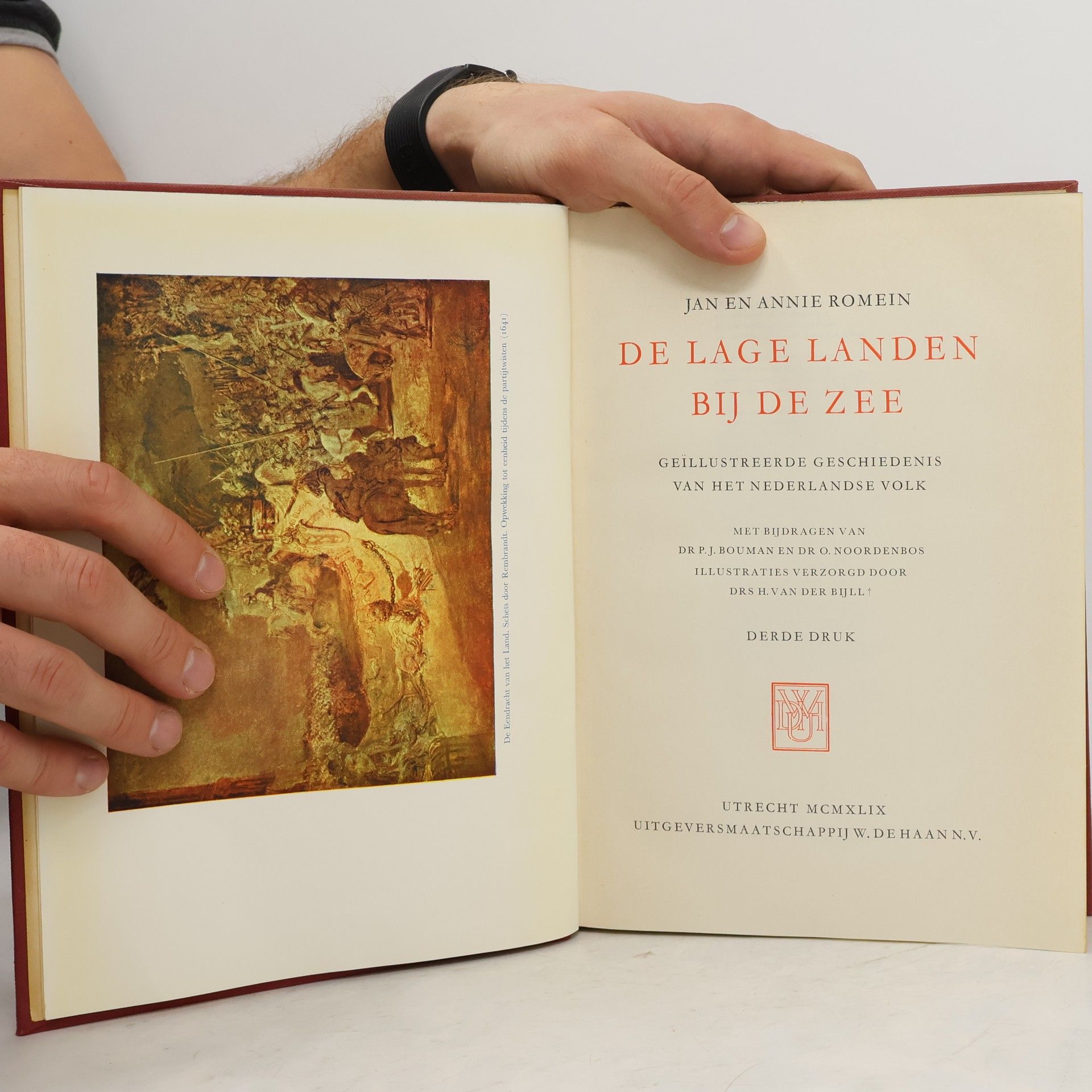 Jan Romein De Lage Landen Bij De Zee