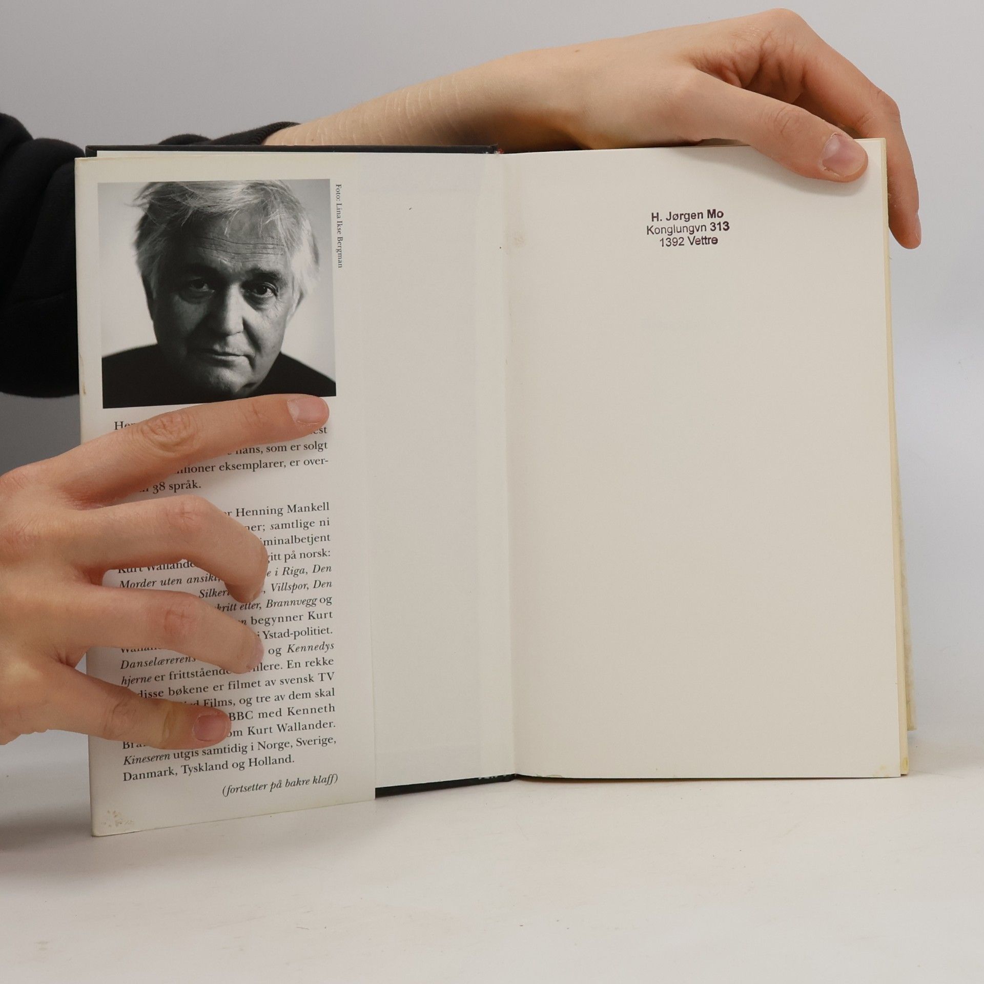 Henning Mankell Kineseren