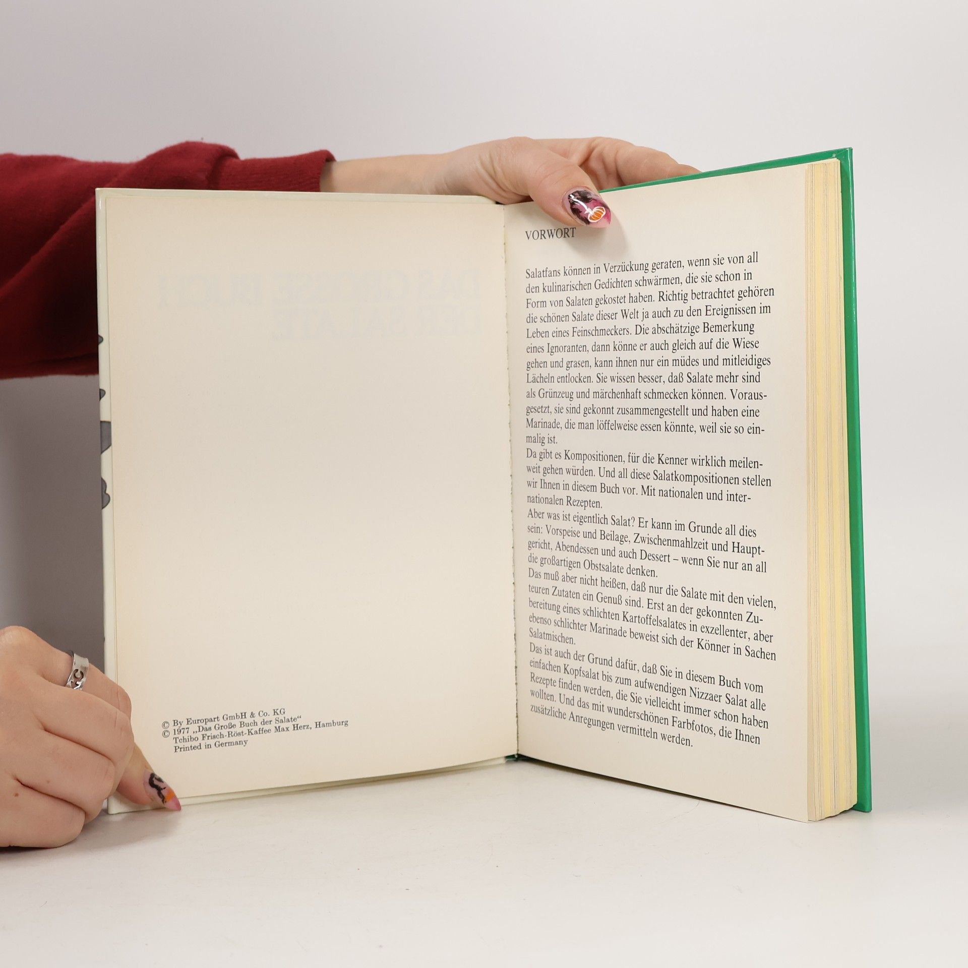 Various authors Das grosse Buch der Salate