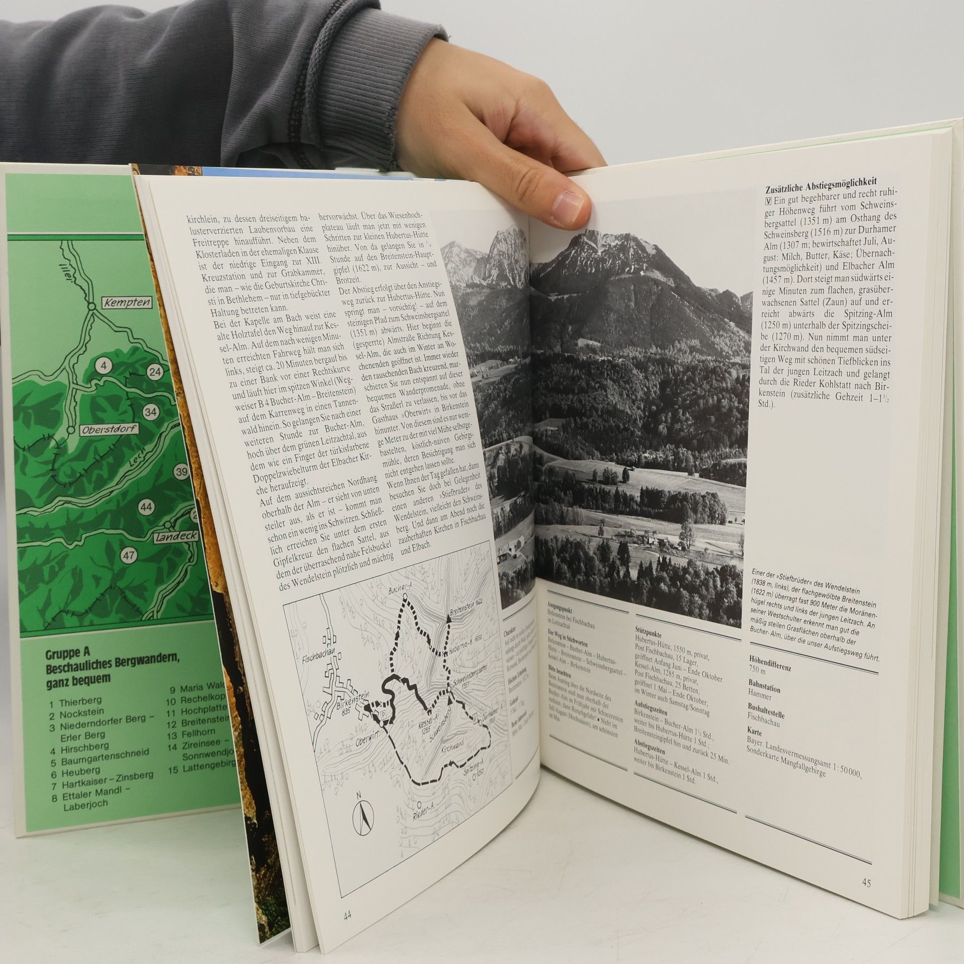 Konrad Fleischmann Das Alpen-Wanderbuch