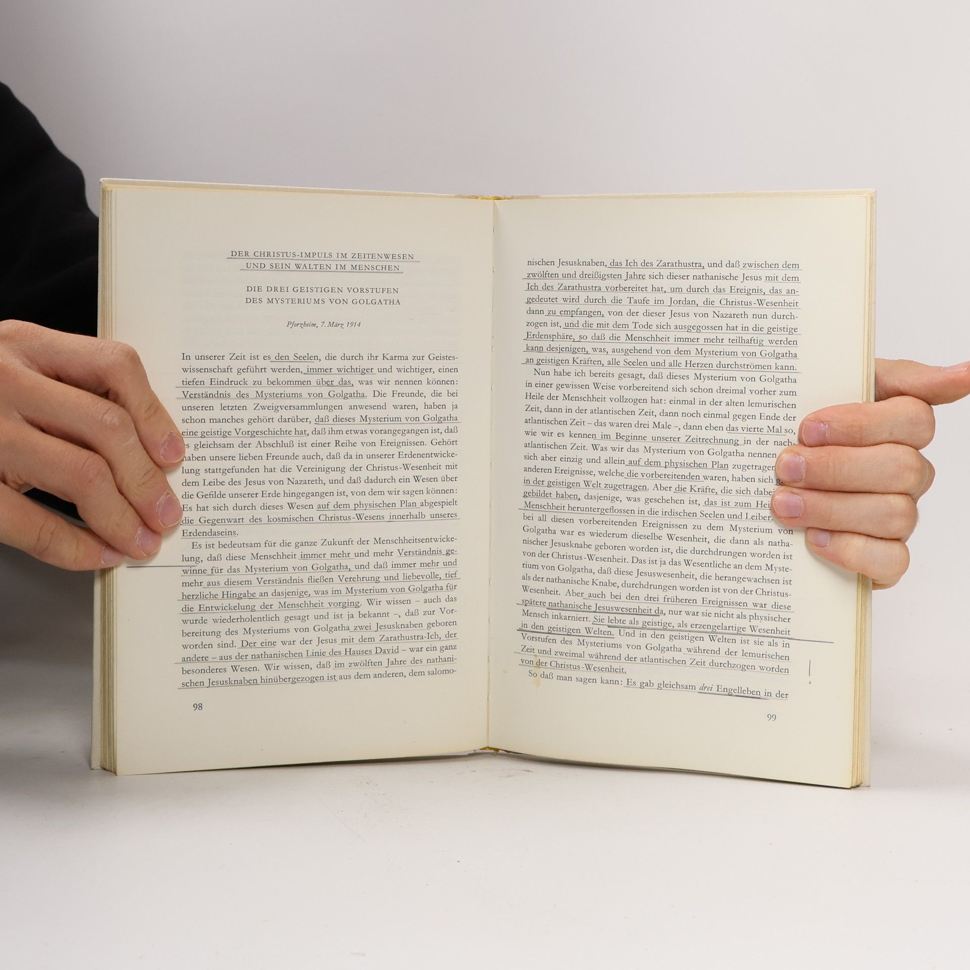 Rudolf Steiner Vorstufen zum Mysterium von Golgatha