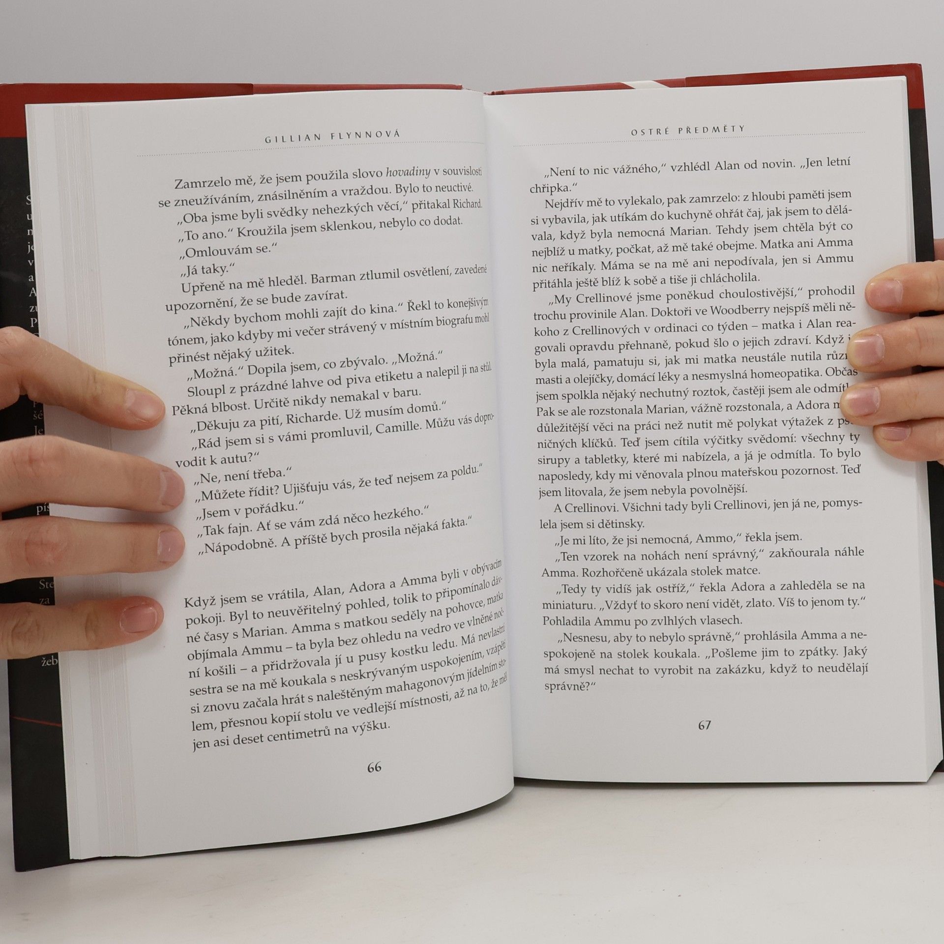Gillian Flynn Ostré předměty