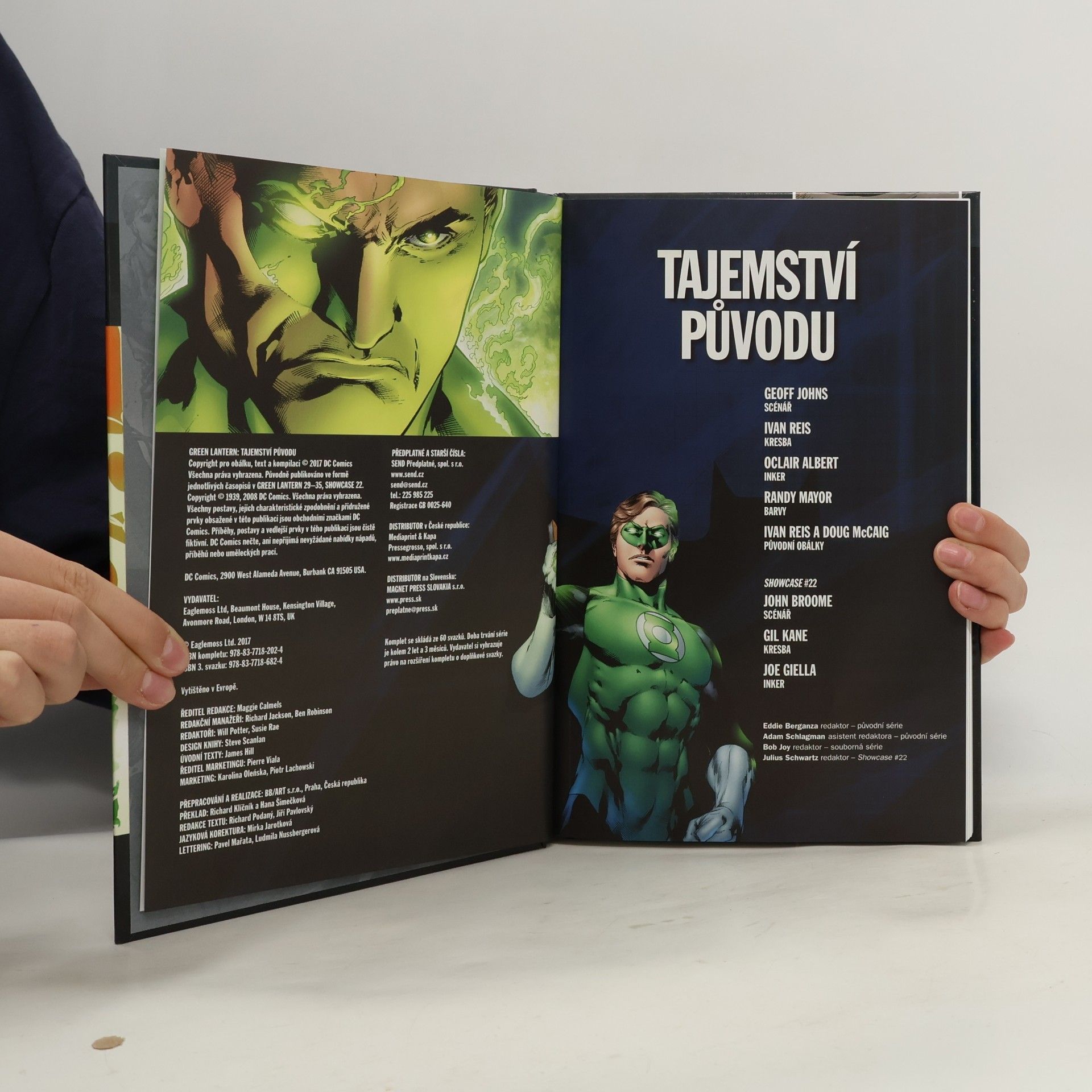 Kolektiv autorů Green Lantern. Tajemství původu